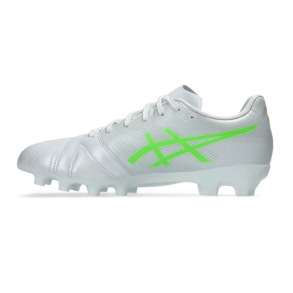 ASICS Ultrezza Club 3 FG Soccer Cleats - White/Green Gecko - Firm Ground Football Shoes for Men - Perfect for Training & Match Play