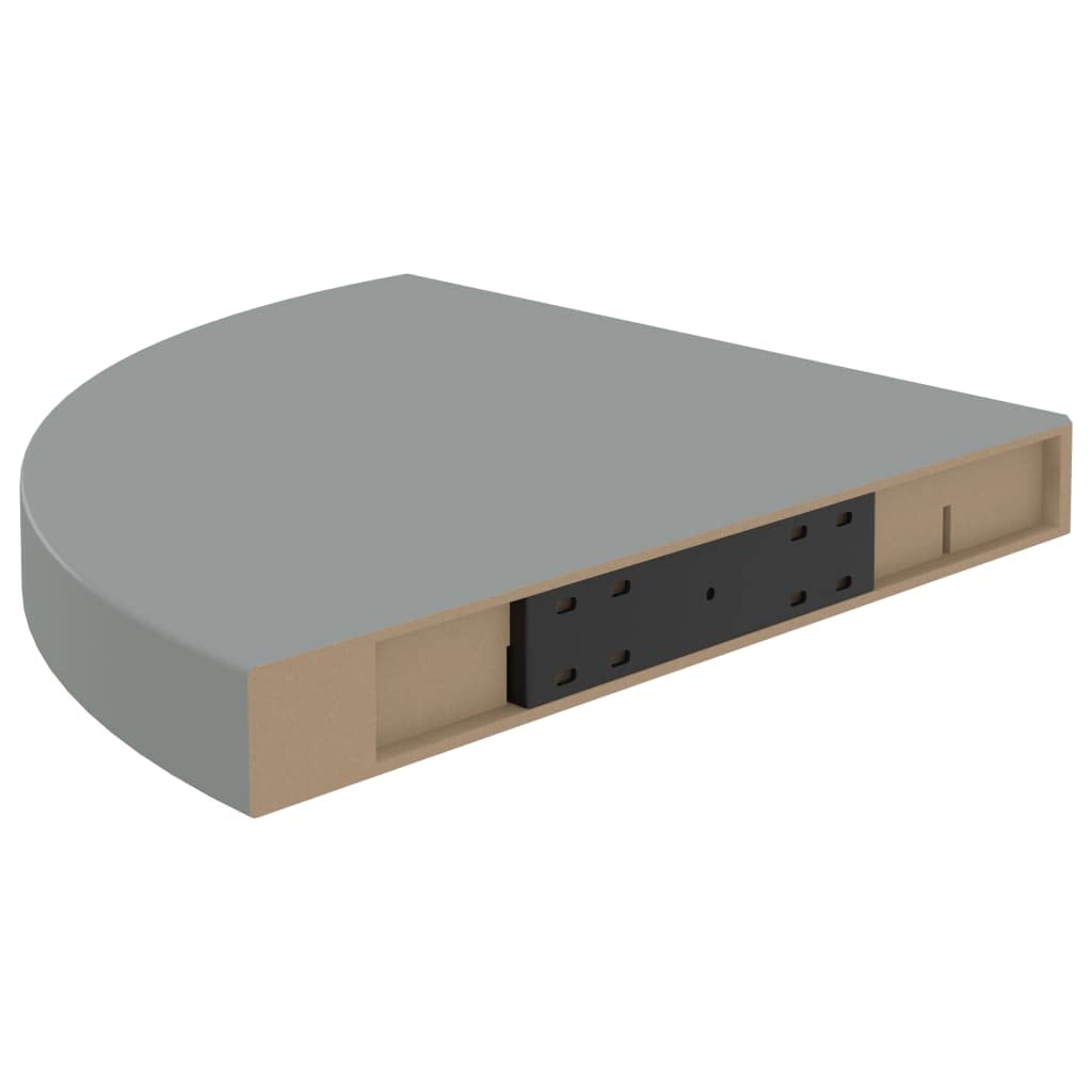 Modern Floating Corner Shelves Set of 2 - 13.8