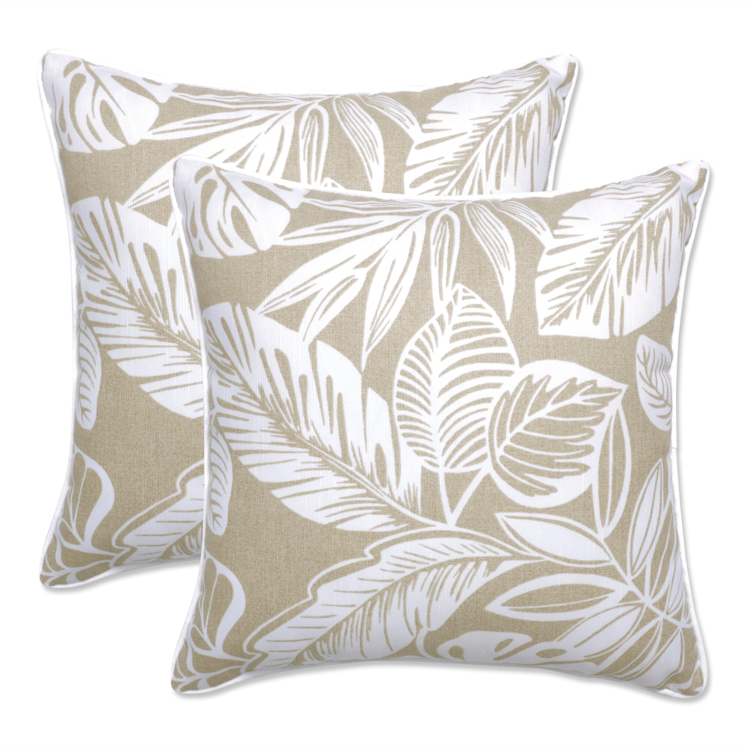 Premium Outdoor/Indoor Throw Pillows Set of 2 - 16.5