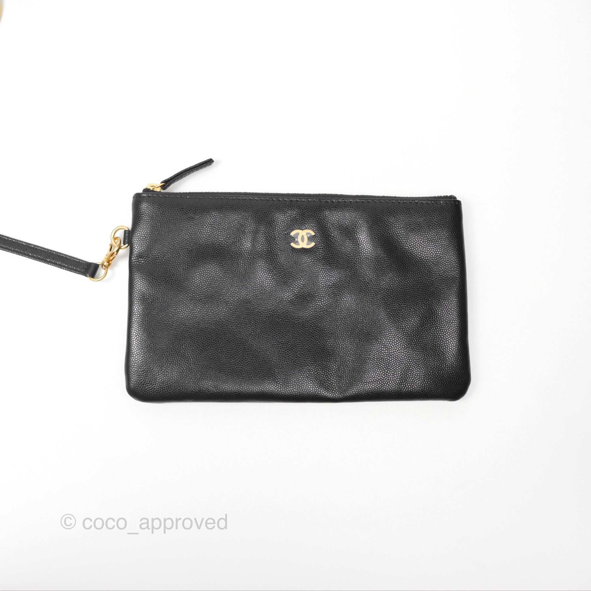 Chanel 22 Small Handbag Black Shiny Caviar Leather with Aged Gold Hardware - Luxury Crossbody Bag for Women, Perfect for Date Night & Evening Events