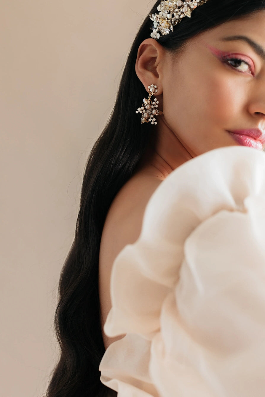 Calix Earrings for Women - Elegant Gold Hoop Earrings for Daily Wear & Special Occasions