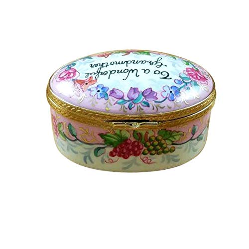 Exquisite Limoges Porcelain Keepsake Box - Perfect Gift for Grandmothers | Elegant Jewelry & Memory Storage | Ideal for Mother's Day, Birthday & Anniversary Gifts