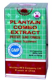 Plantain Combo Extract (Prostate Support) - 5 Bottles - Natural Herbal Supplement for Men's Urinary & Prostate Health - Supports Comfortable Urination & Bladder Function