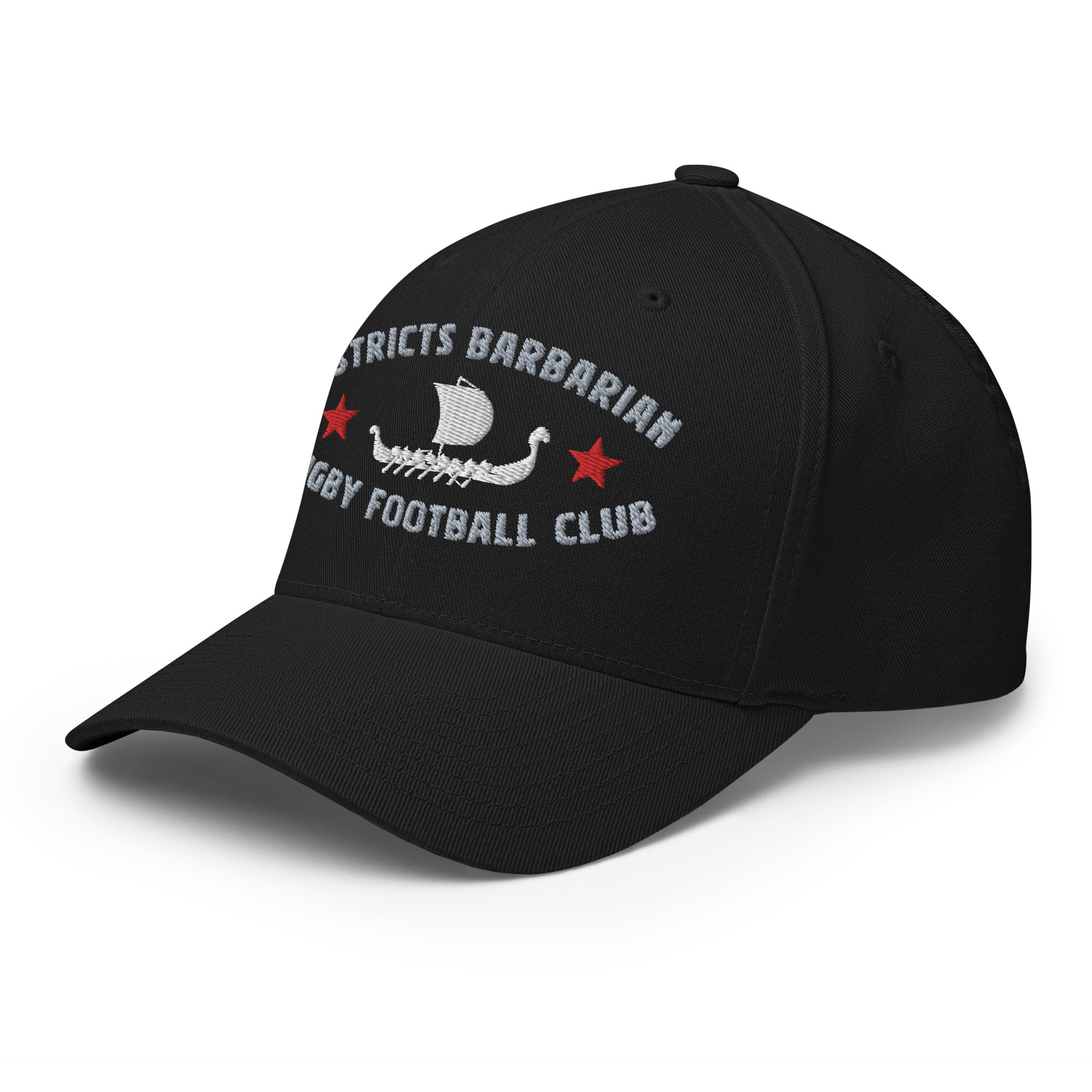 Districts Barbarian RFC Structured Flexfit Cap - Adjustable Baseball Hat for Men & Women - Perfect for Sports, Outdoor Activities & Casual Wear