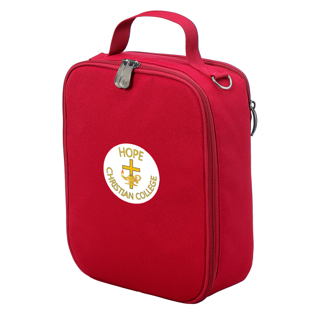 Hope Christian College Insulated Lunch Bag for School & Work - Large Reusable Lunch Tote with Thermal Lining - Perfect for Students, Teachers & Office Professionals