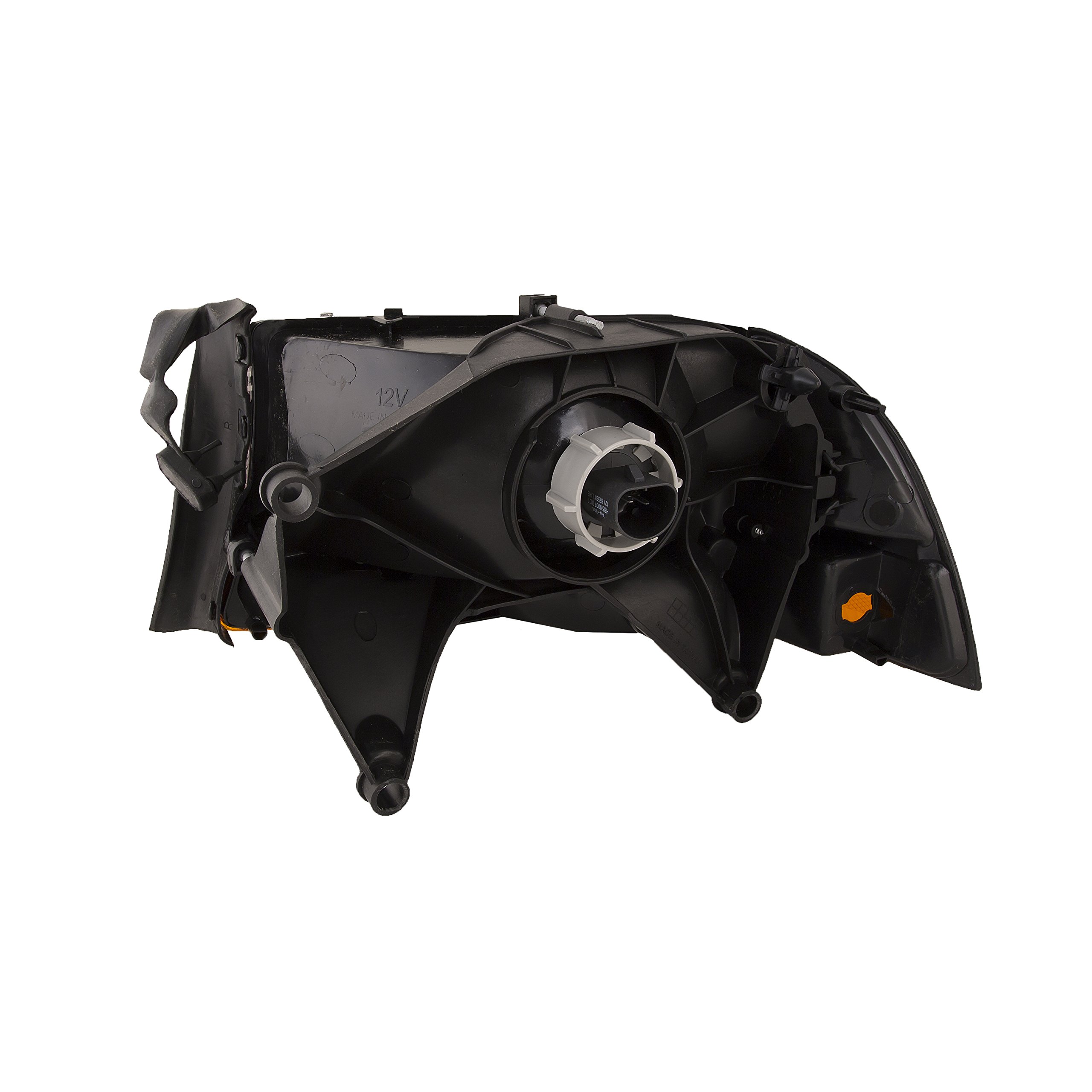 HEADLIGHTSDEPOT Halogen Headlight Assembly Replacement for Dodge Dakota & Durango - Driver & Passenger Side Headlamps - Perfect for Night Driving & Off-Road Adventures