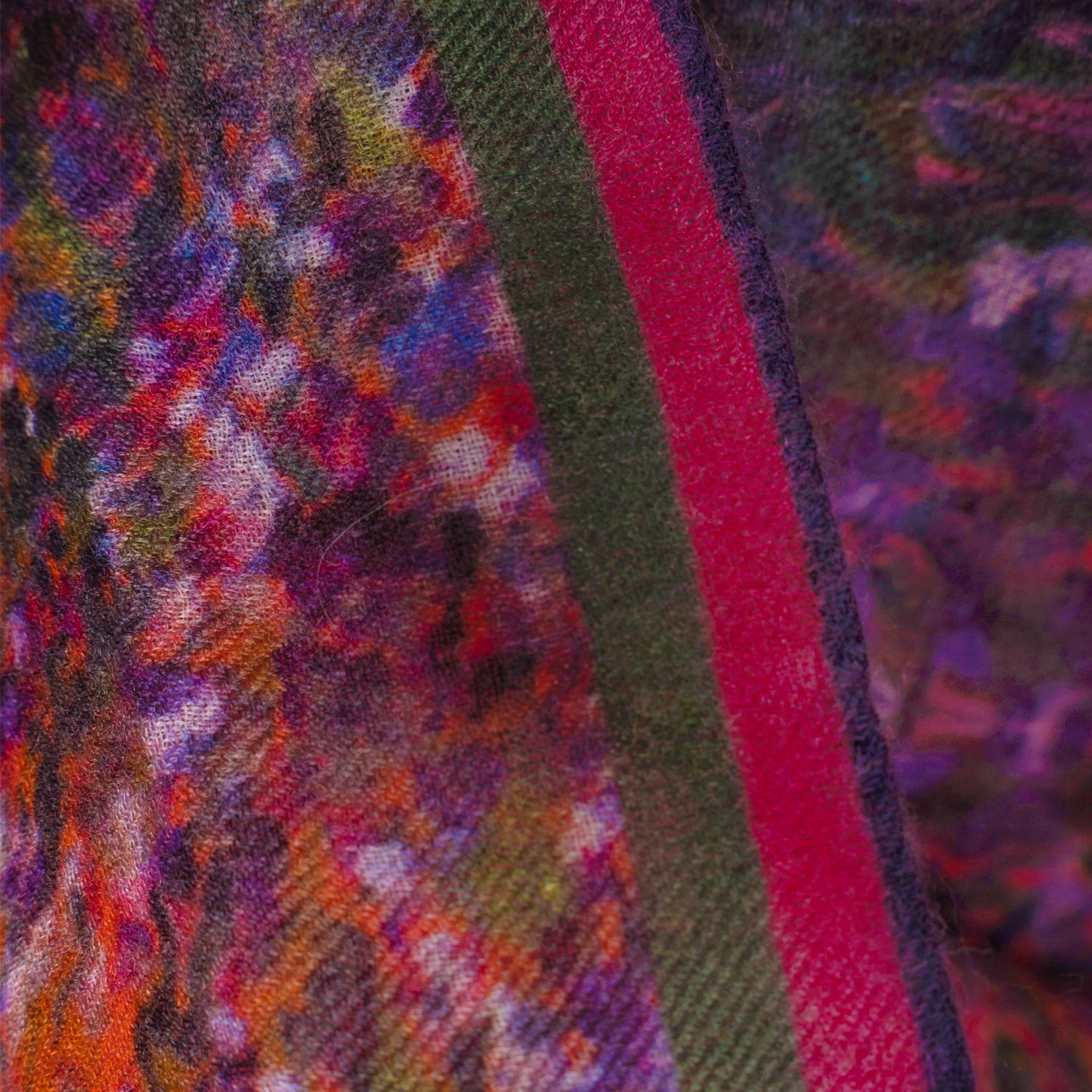 Blush Lillies Long Cashmere Scarf - Soft Luxury Winter Wrap for Women - Perfect for Cold Weather, Office, Travel & Gift Giving