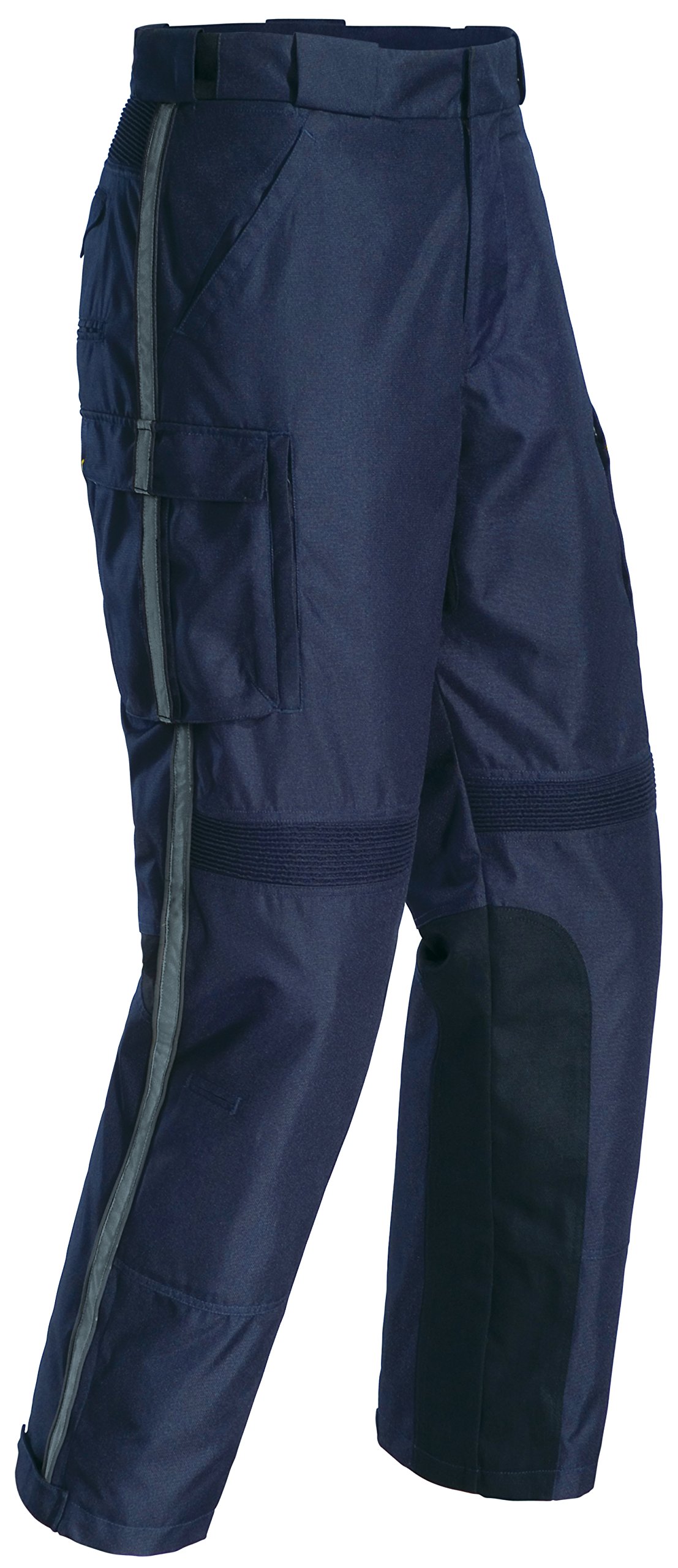 Tourmaster Flex LE 2.0 Over the Boot Motorcycle Pants for Men - Large Size, Navy Blue - Waterproof & Durable Riding Gear for Adventure & Commuting