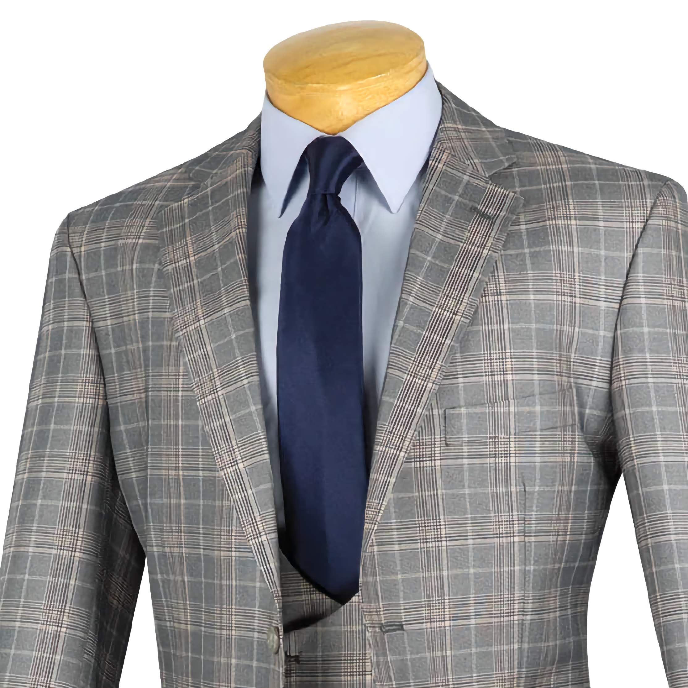 Premium Gray 3-Piece Regular Fit Suit for Men - Business, Wedding & Formal Events | Classic Tailored Look for Office & Special Occasions
