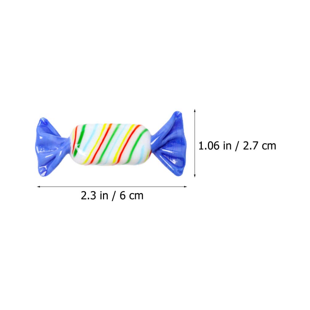 BESPORTBLE 4pcs Glass Candy Decor - Unique Home Ornaments for Party & Gifts