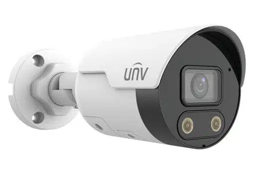 Uniview IPC2128SB ADF28KMC I0 8MP HD Fixed Active Deterrence Bullet Security Camera - Outdoor Surveillance for Home, Business & Warehouse Protection