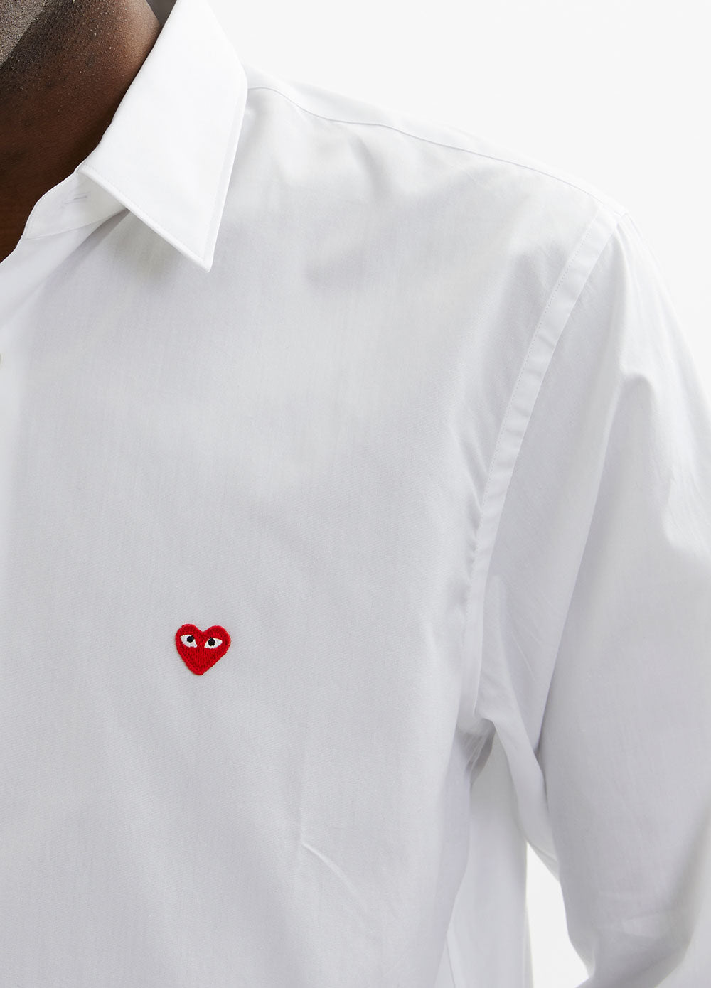 B012 Red Heart Shirt - Romantic Valentine's Day Top for Women | Cute Love Theme Blouse for Date Night & Couple Outfits