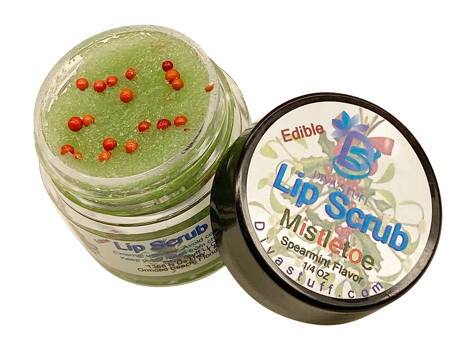 Ultra Hydrating Lip Scrub for Soft Lips - Gentle Exfoliator & Moisturizer, ¼ oz | Made in USA | Perfect for Dry Lips & Pre-Lipstick Prep