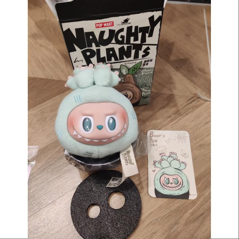 Labubu THE MONSTERS NAUGHTY PLANTS Vinyl Face Series Bear's Paw Collectible Figure - Cute Bear Claw Toy for Home Decor, Office Display & Pop Art Collection
