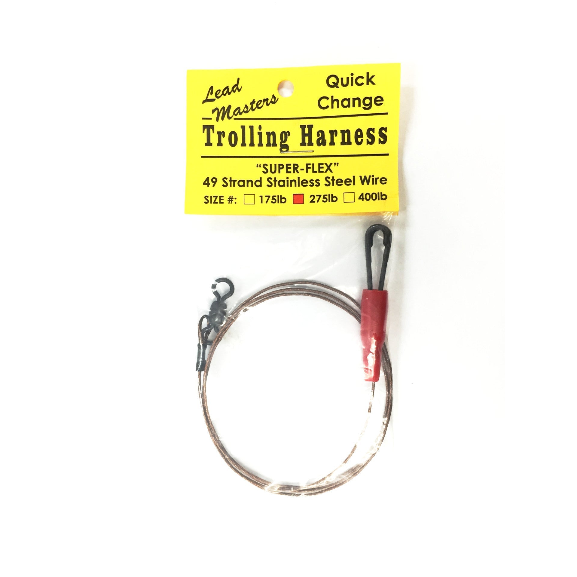 Lead Masters Quick Change Trolling Harness - Premium Fishing Gear for Saltwater & Freshwater - Perfect for Trolling, Casting & Deep Sea Fishing Adventures