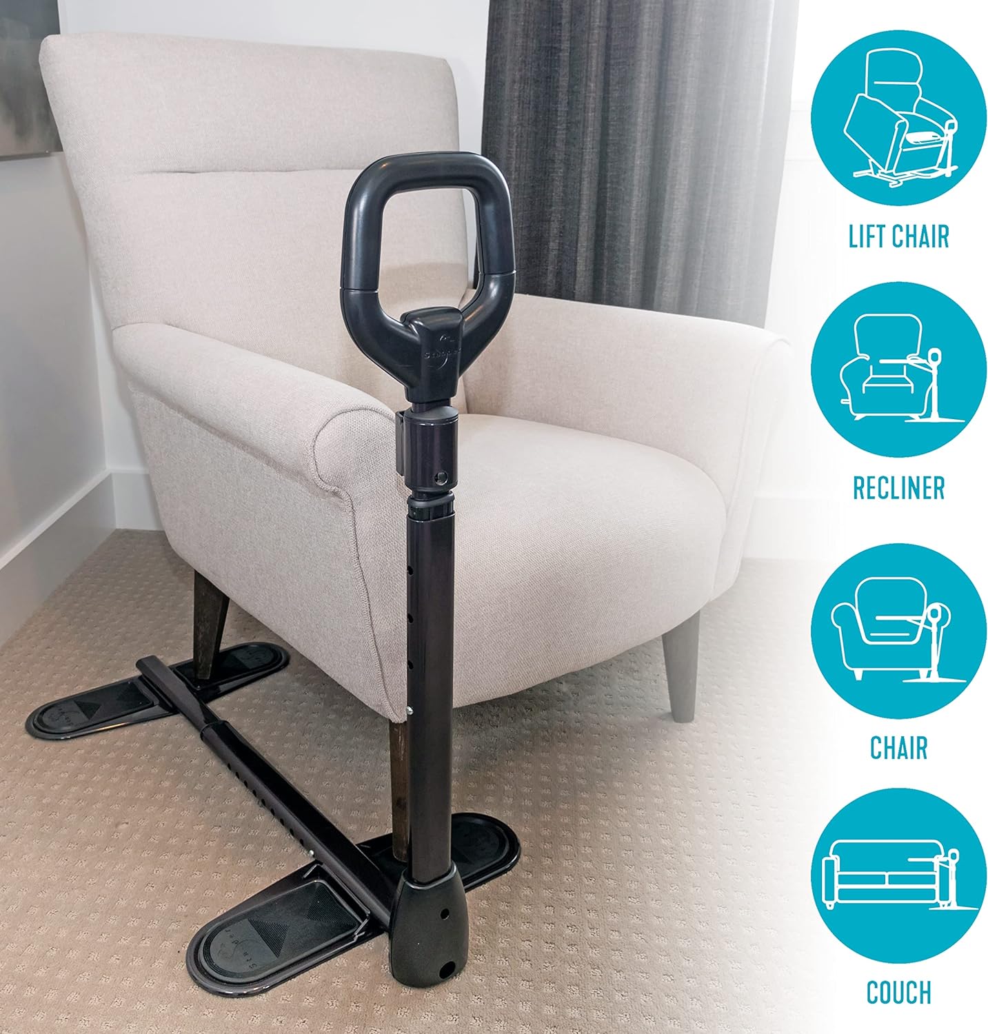 Premium Cane with Seat and Storage Pouch - Lightweight Folding Walking Stick for Seniors & Hiking - Perfect for Outdoor Activities, Travel, and Elderly Mobility Support