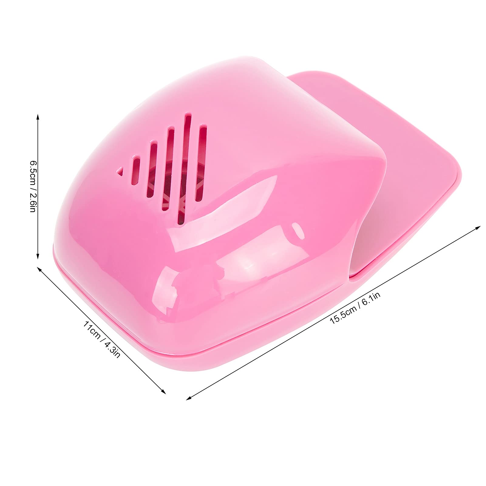 Portable Nail Dryer Fan - Quick Drying Nail Polish Cooler for Home & Salon Use - Fast Airflow Nail Art Dryer for Gel, Acrylic & Regular Polish - Perfect for Manicures, Pedicures & Nail Art Sessions