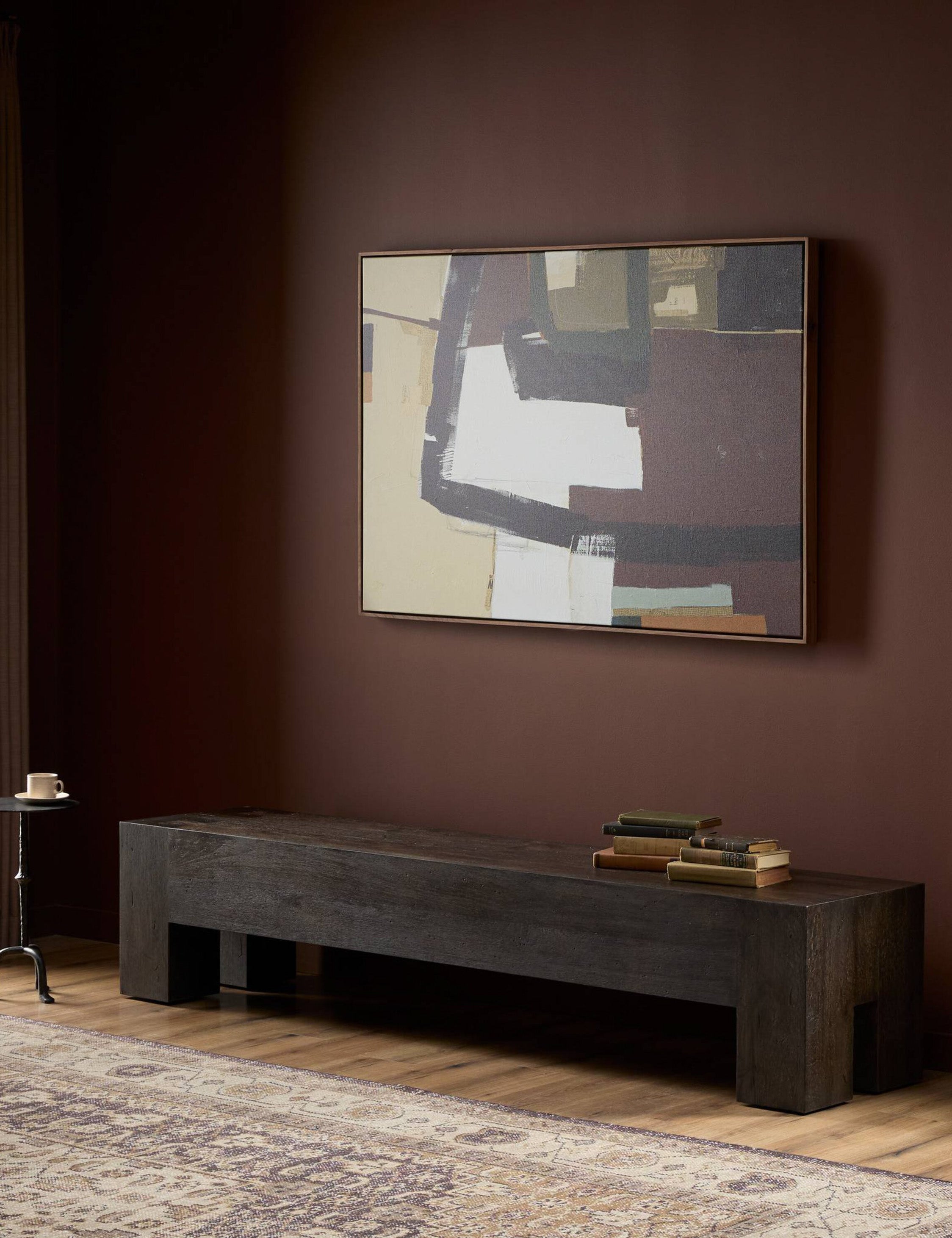 Bevan Bench - Modern Wooden Bench with Solid Oak Frame, Perfect for Entryway, Living Room, or Dining Area - Durable & Stylish Home Furniture for Indoor Use