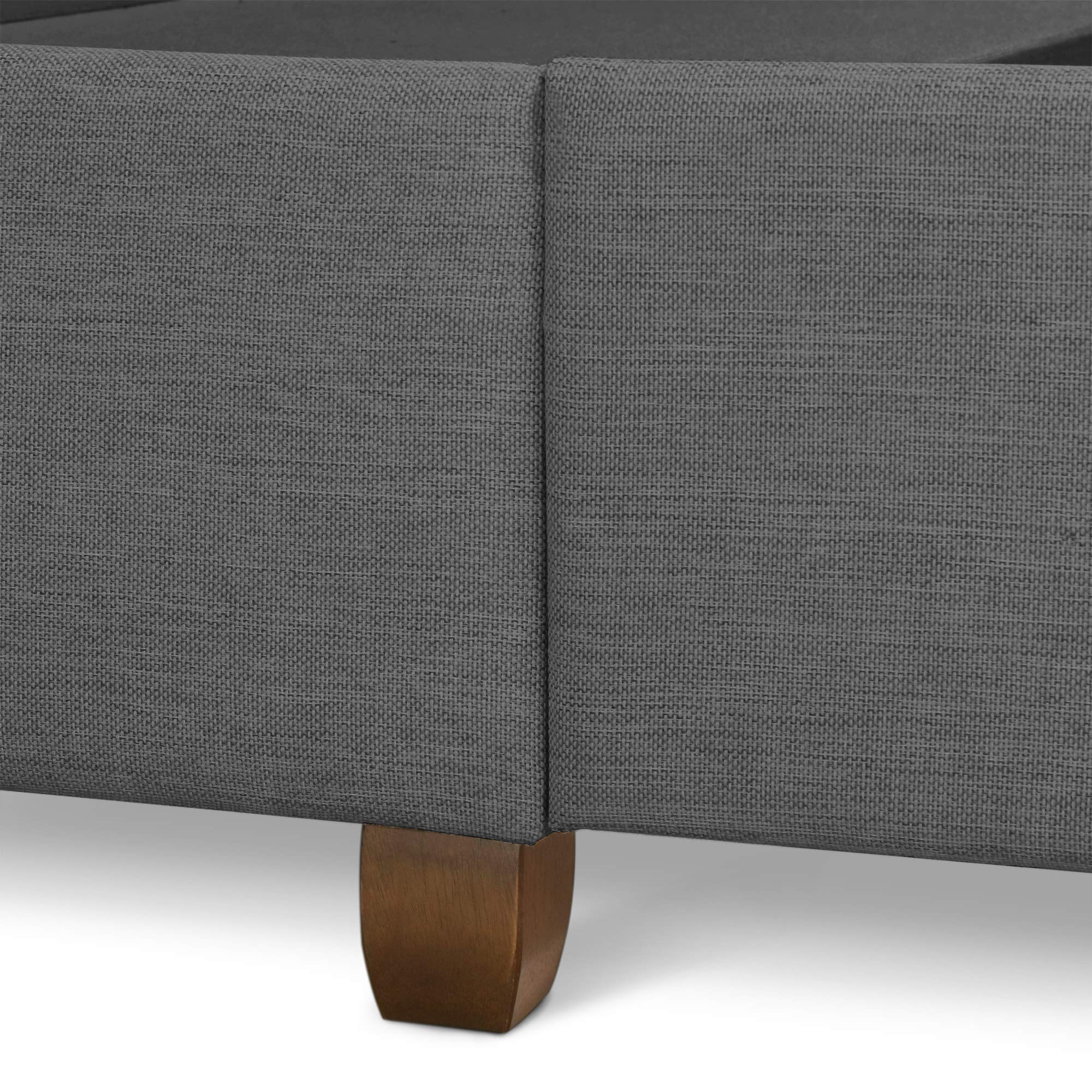 Finch Maxwell Upholstered Storage Bed Frame with 2 Large 29