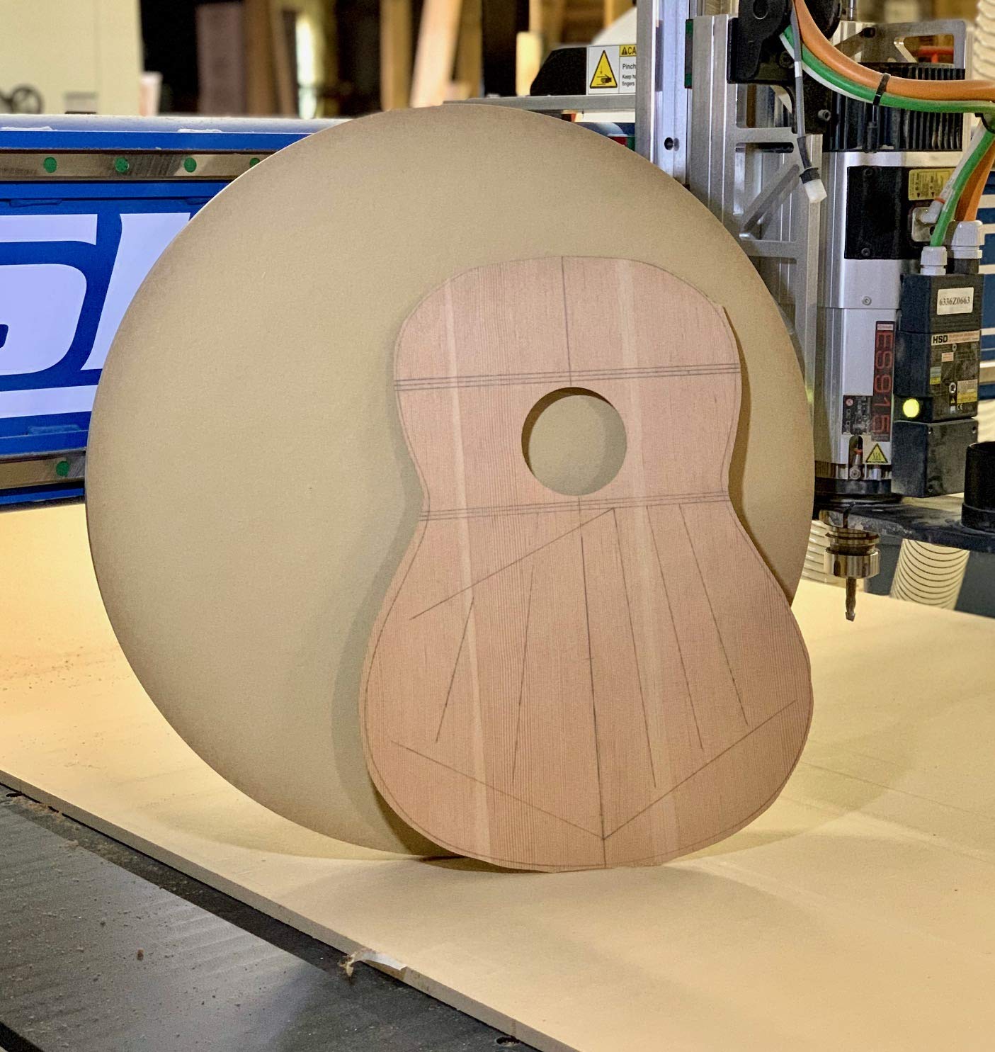 40' & 20' Radius Guitar Dish/Disc Combo - Professional Luthier Tools for Guitar Building & Neck Shaping - Perfect for Guitar Repair, DIY Projects & Workshop Use