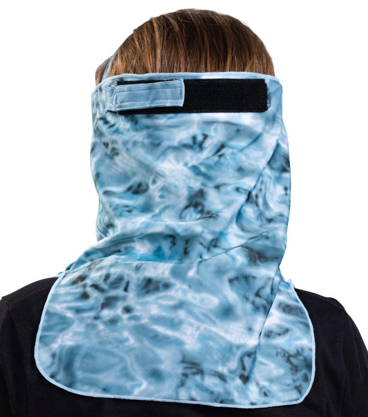 Kids UV Protection Face Mask ProMax - Breathable Sun Shield Gaiter with Ventilation | Aqua Design | Perfect for Outdoor Activities, Hiking, Cycling & Beach Trips
