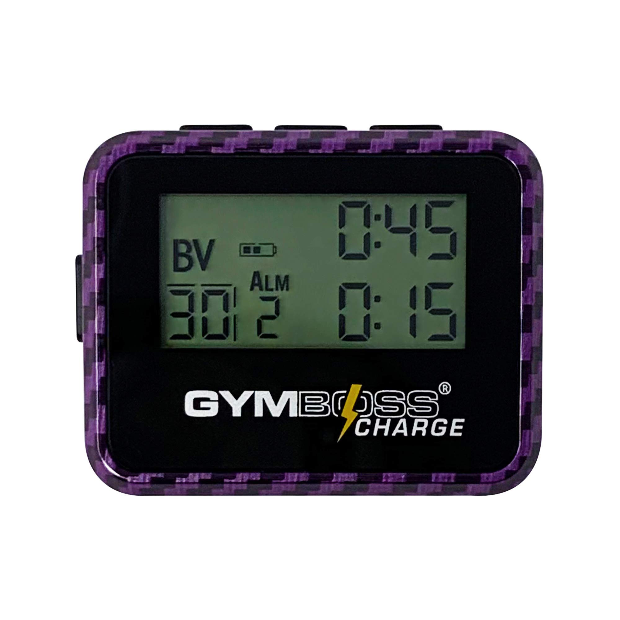Gymboss Charge Interval Timer and Stopwatch - Workout Timer for HIIT, Boxing, Running & Fitness Training | Rechargeable & Water Resistant