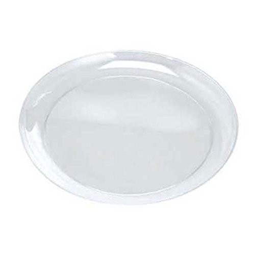 Clear 6 Inch Dessert Plates - Pack of 500 Disposable Plastic Plates for Parties, Catering & Events - Elegant Serving Dishes for Cake, Cookies & Desserts