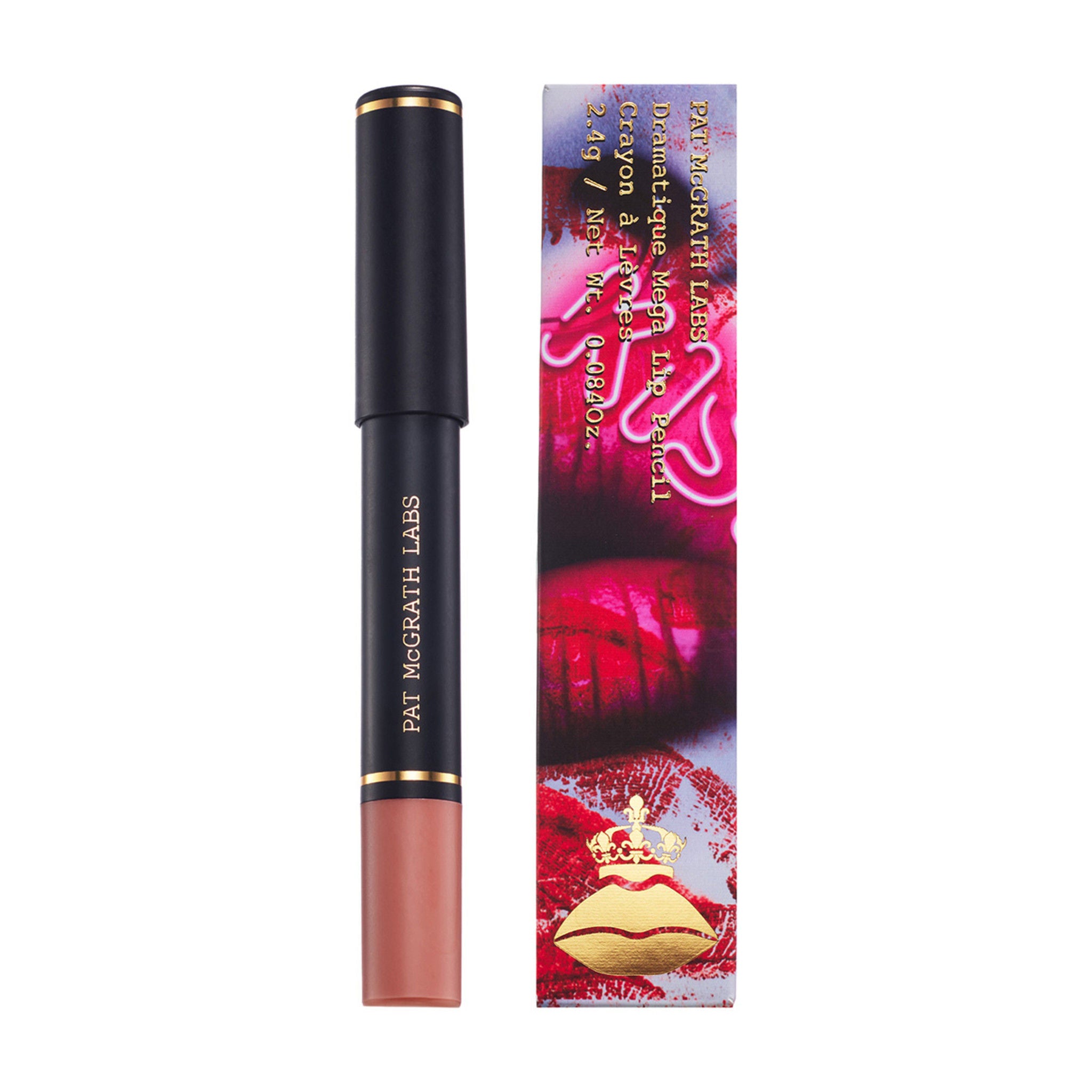 Dramatique Mega Lip Pencil - Long Lasting Matte Lip Liner for Bold & Precise Lip Definition - Perfect for Everyday Wear, Special Occasions & Makeup Looks