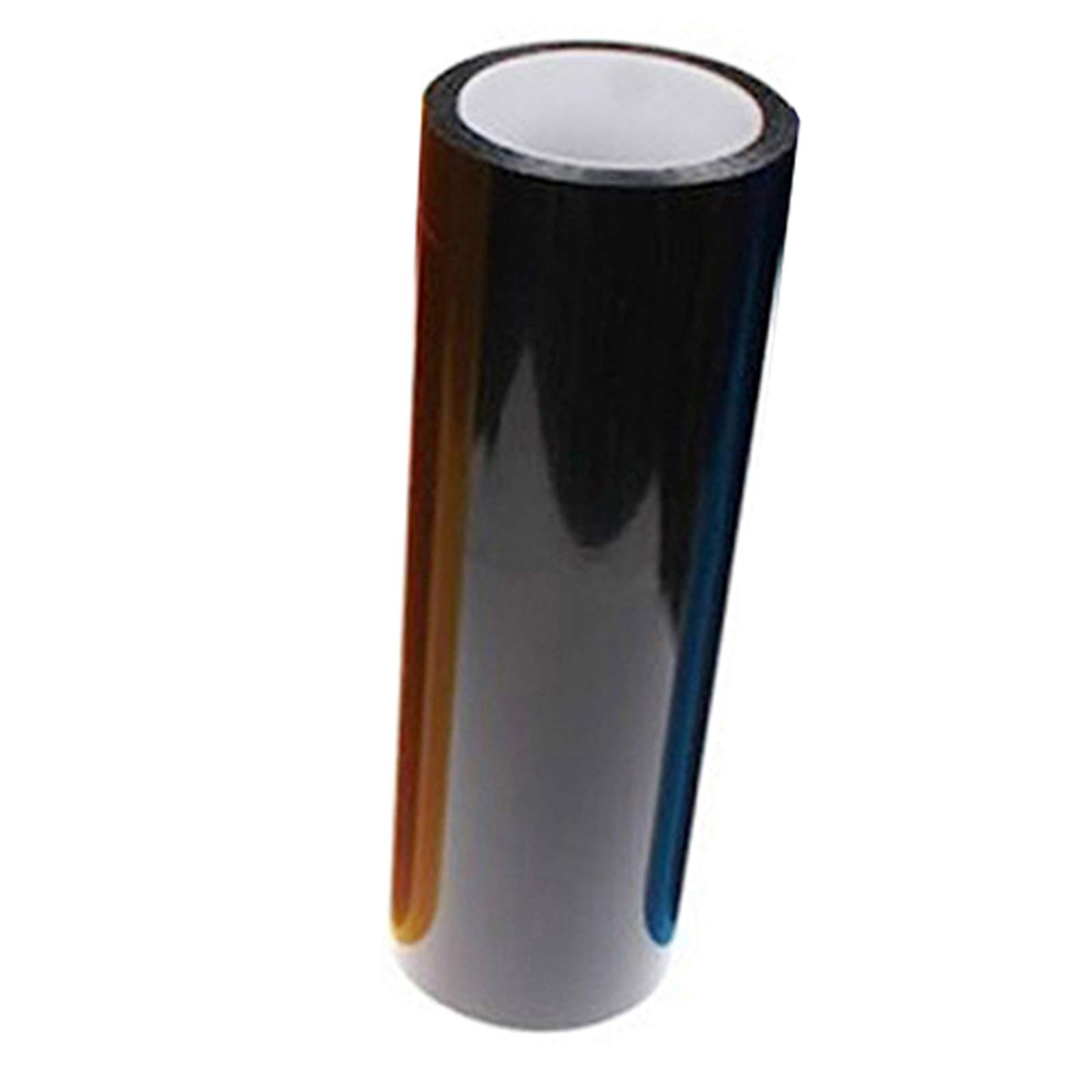 PAPABA 1 Roll Dark Black Self-Adhesive Vinyl Film for Headlights, Tail Lights & Fog Lights - Car Light Tint Color Change Sticker Decal - Perfect for DIY Auto Customization & Night Driving Safety