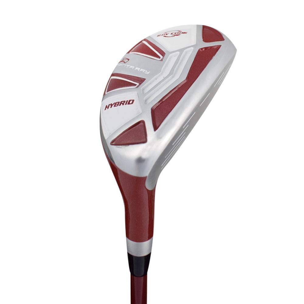 Ray Cook Manta Ray 8 Piece Junior Golf Club Set with Carry Bag for Kids Ages 9-12 | Premium Lightweight Clubs for Junior Golfers | Perfect for Beginners, Training & Golf Course Practice