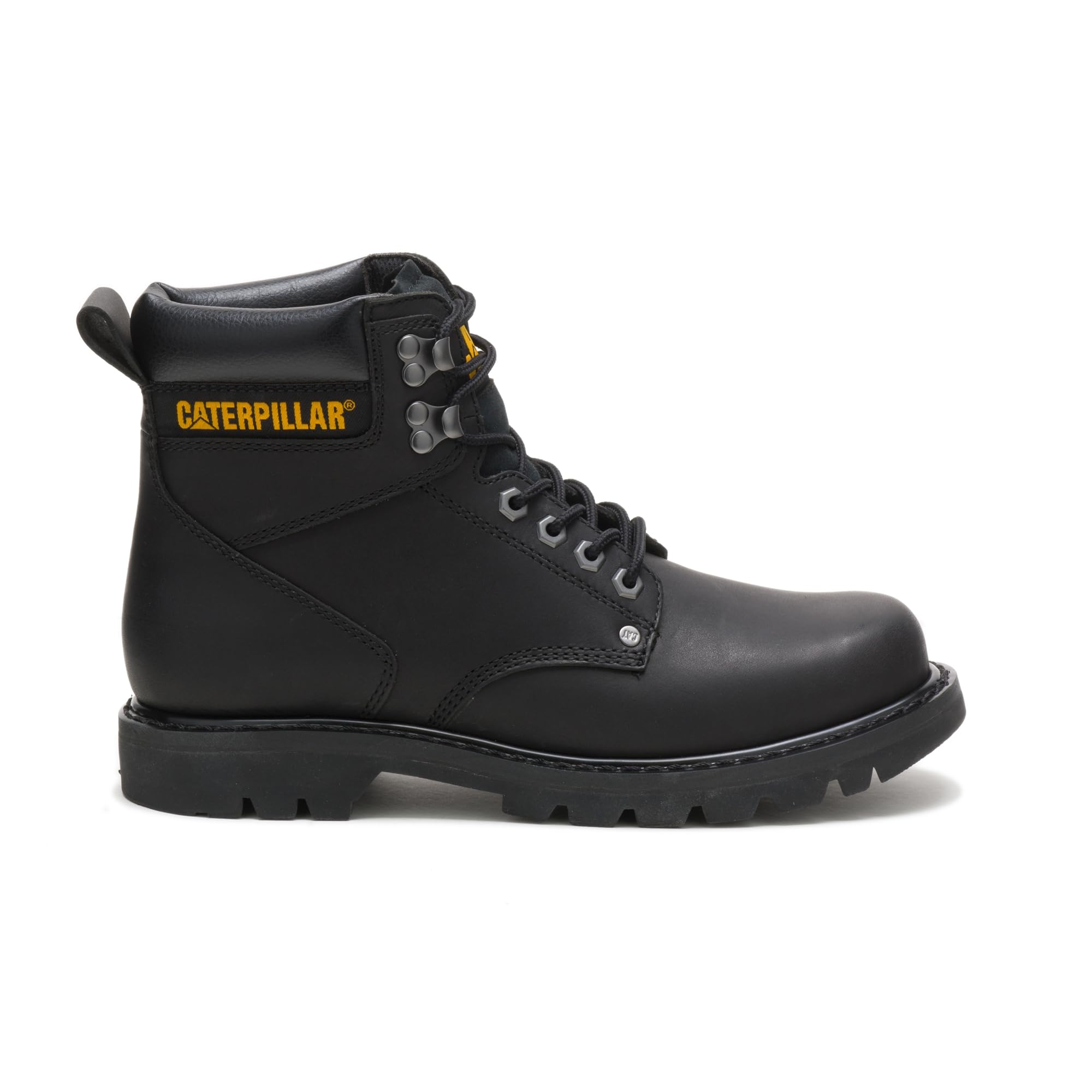 CAT Men's Second Shift Soft Toe Work Boot - Steel Toe Safety Shoes for Construction & Warehouse - Comfortable Slip Resistant Work Boots for Outdoor & Industrial Use