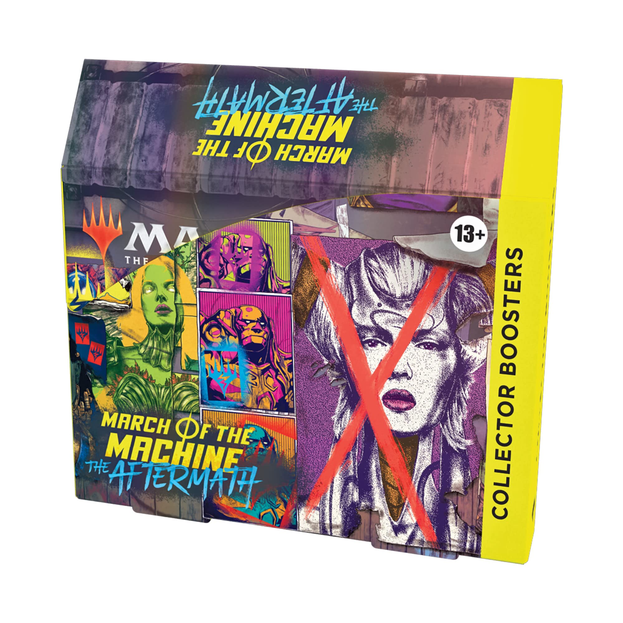 Magic: The Gathering March of the Machine: The Aftermath Collector Booster Box - 12 Packs (72 Cards) | MTG Expansion for Collectors & Players | Perfect for Tournaments, Casual Play & Card Trading