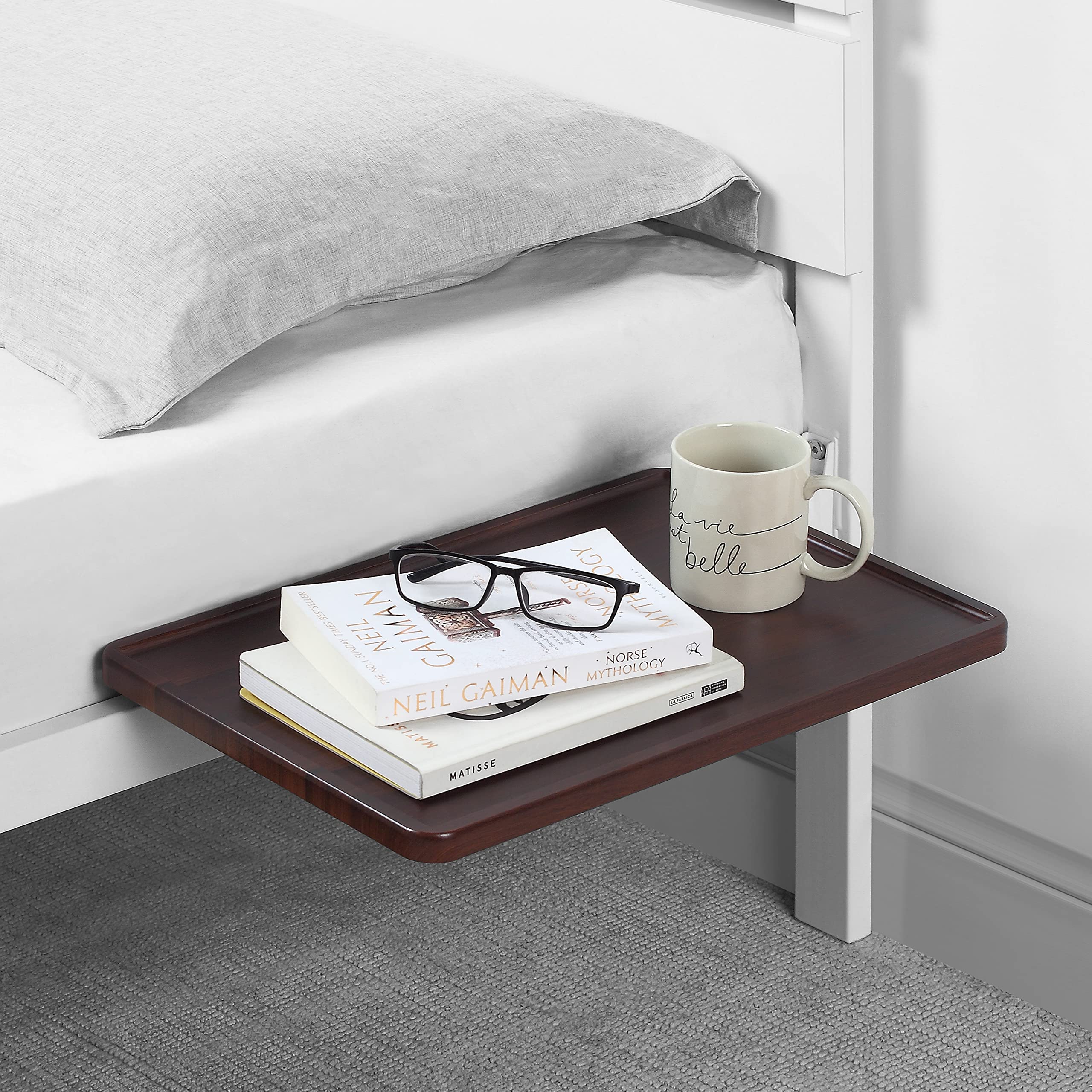 Clamp-On Bedside Shelf for Bunk Beds & Lofts - 17
