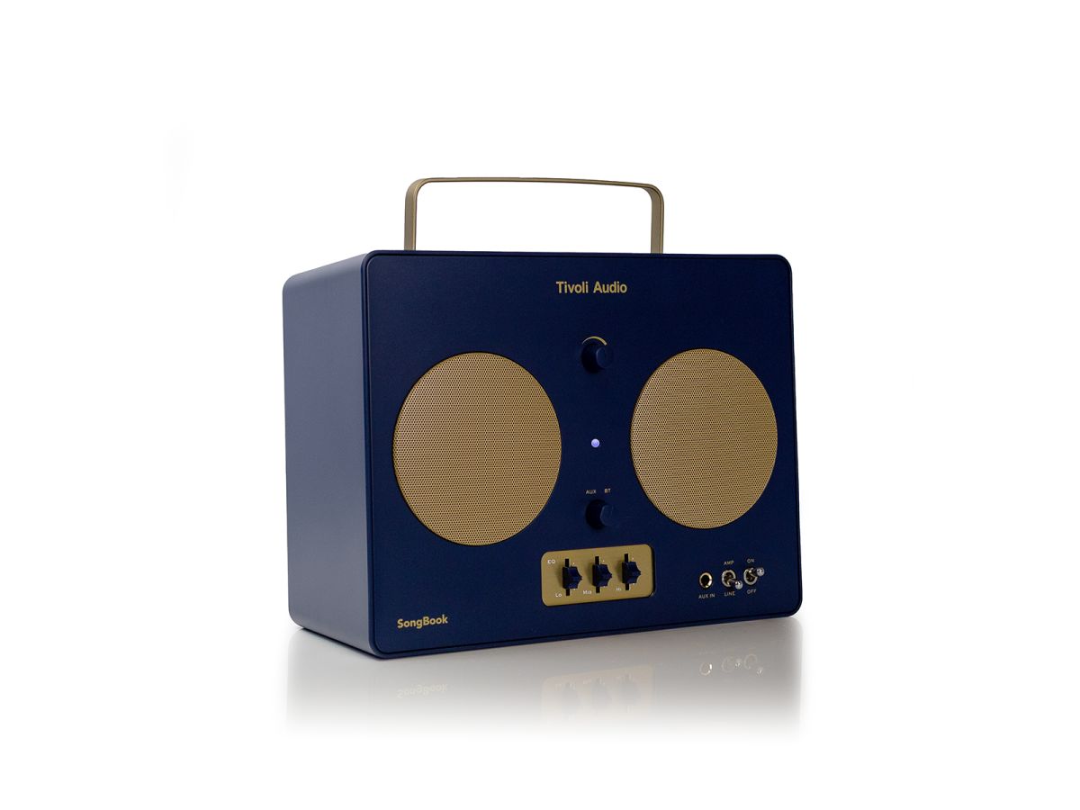 Tivoli Audio SongBook Portable Bluetooth Speaker - High-Quality Sound for Home, Office & Outdoor Use