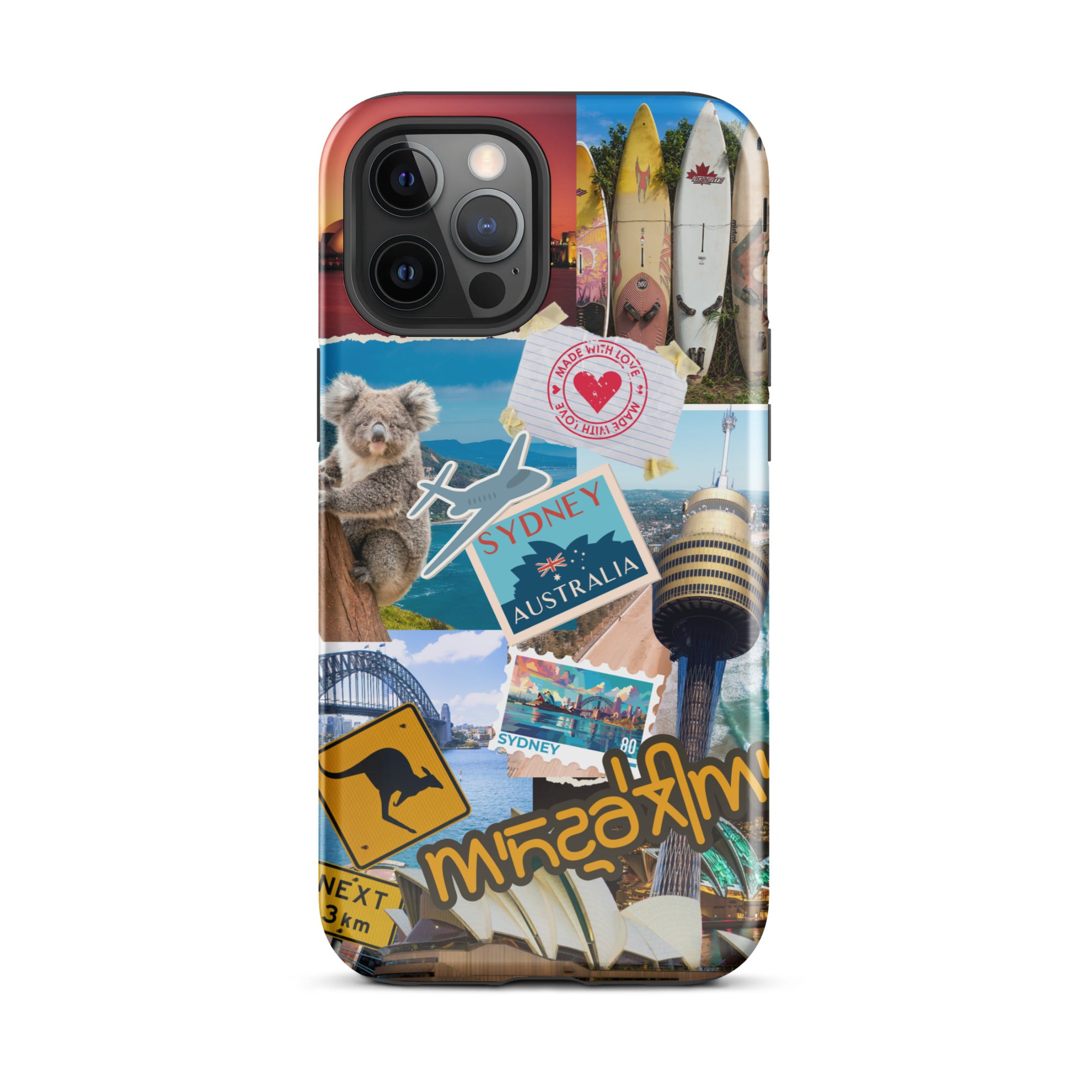 Premium Sydney Collage iPhone Case - Stylish & Durable Phone Cover for iPhone Models - Perfect for Travel, Work & Everyday Protection