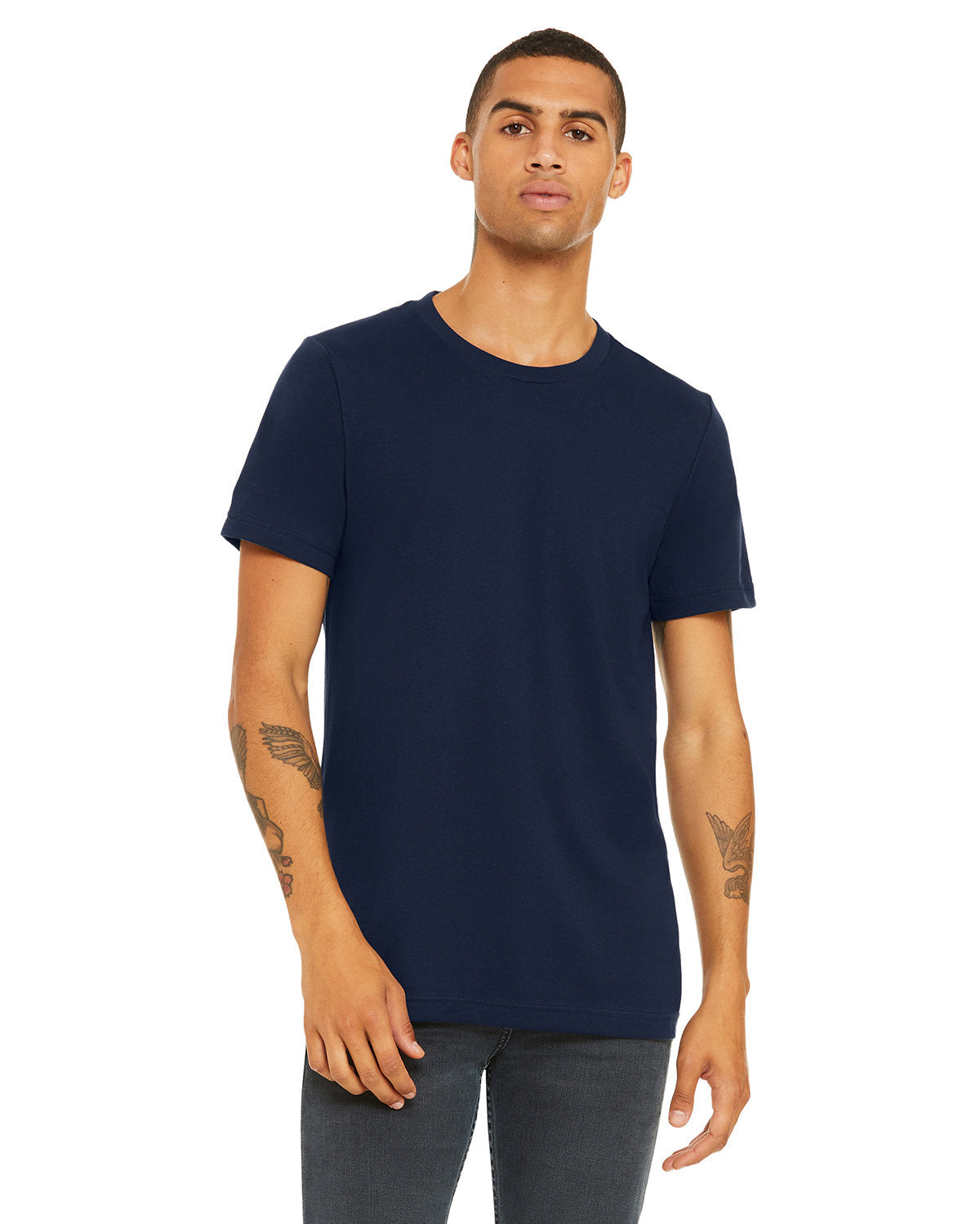 Bella + Canvas 3001C Unisex Jersey Short Sleeve T-Shirt - Soft Cotton Crew Neck Tee for Men & Women - Perfect for Casual Wear, Screen Printing & Everyday Outfits
