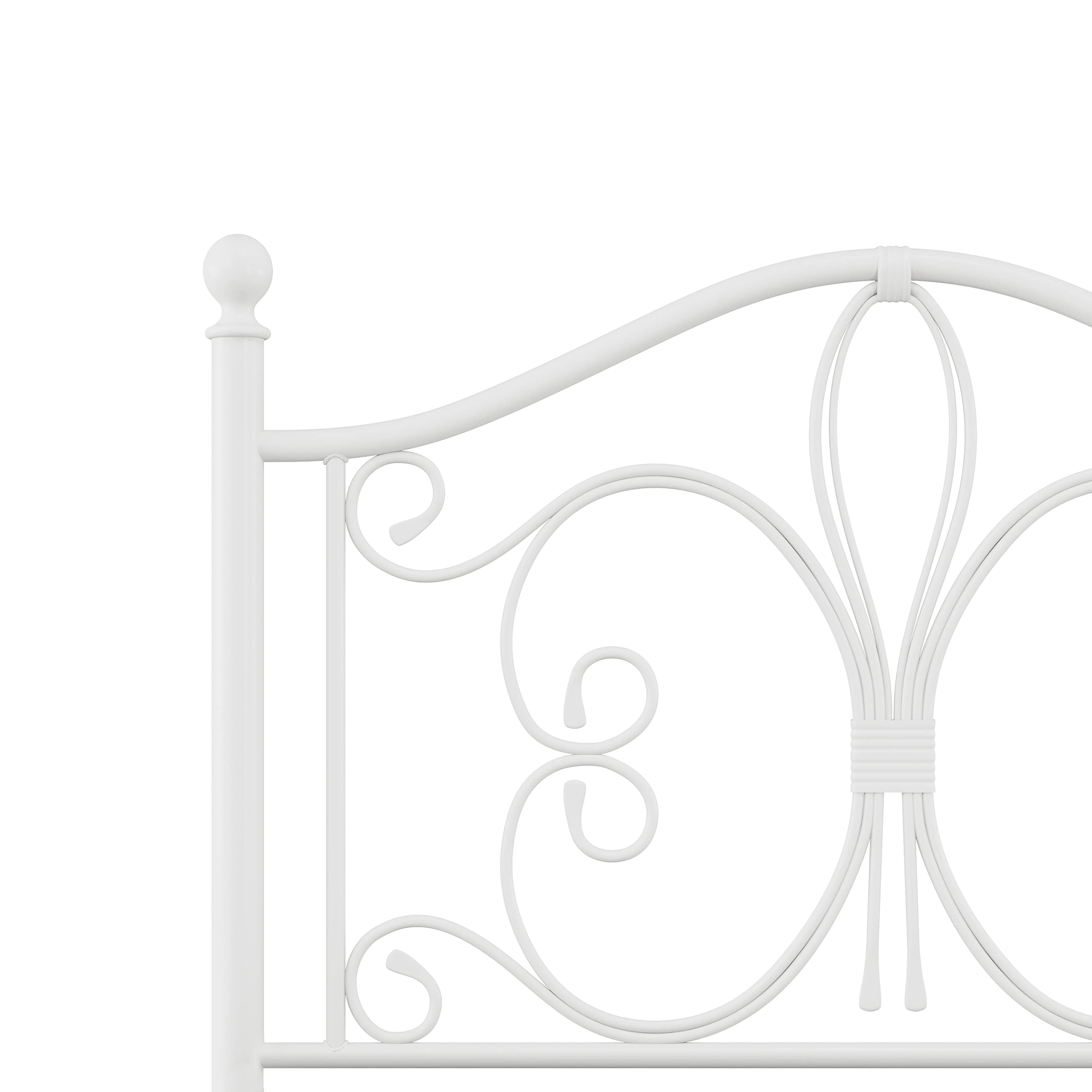 Hillsdale Ruby Twin Headboard - White Wooden Bed Frame Without Footboard | Perfect for Kids' Rooms, Guest Bedrooms & Small Spaces