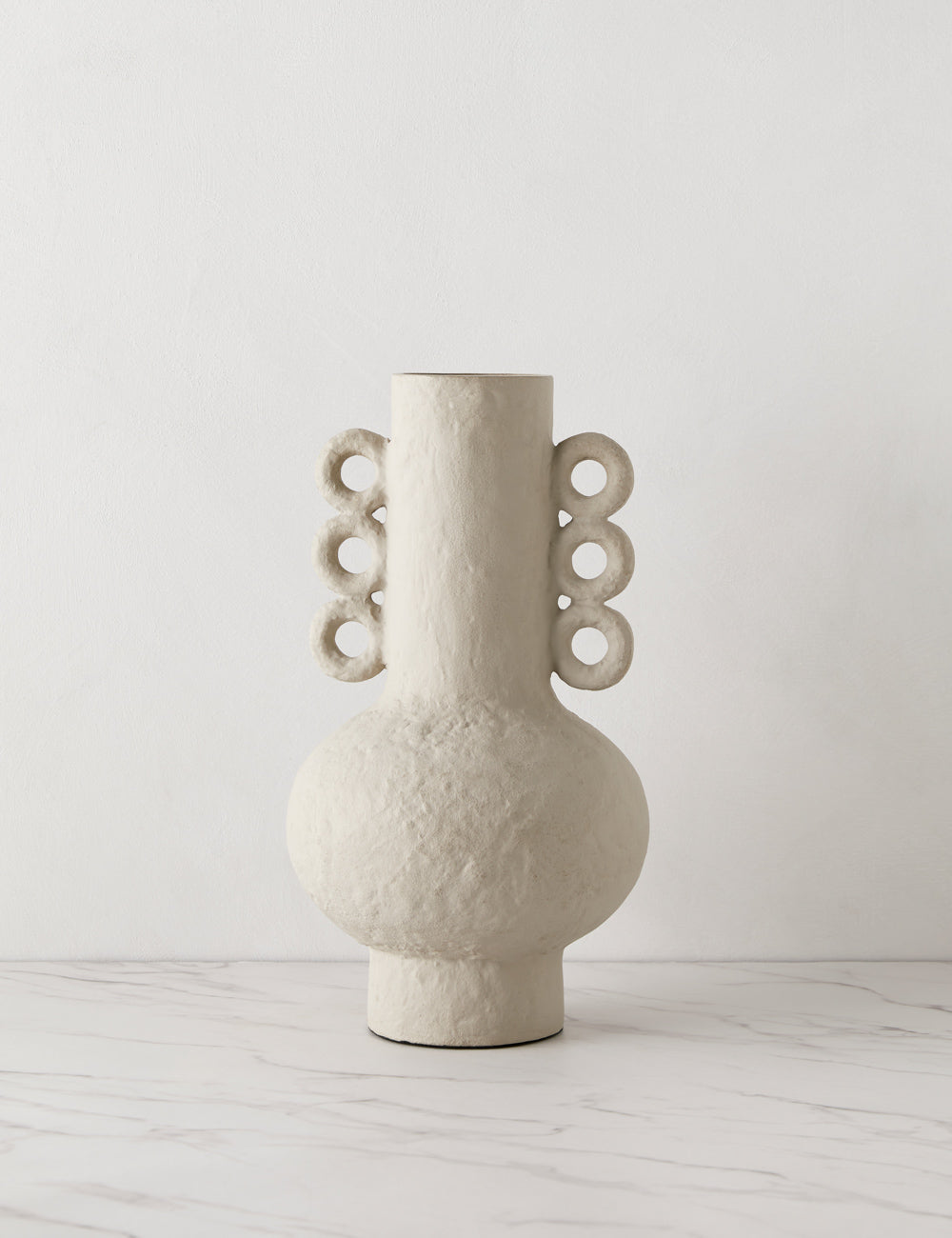 Regina Andrew Chandra Metal Decorative Vase - Elegant Home Decor for Living Room, Dining Table & Wedding Centerpieces