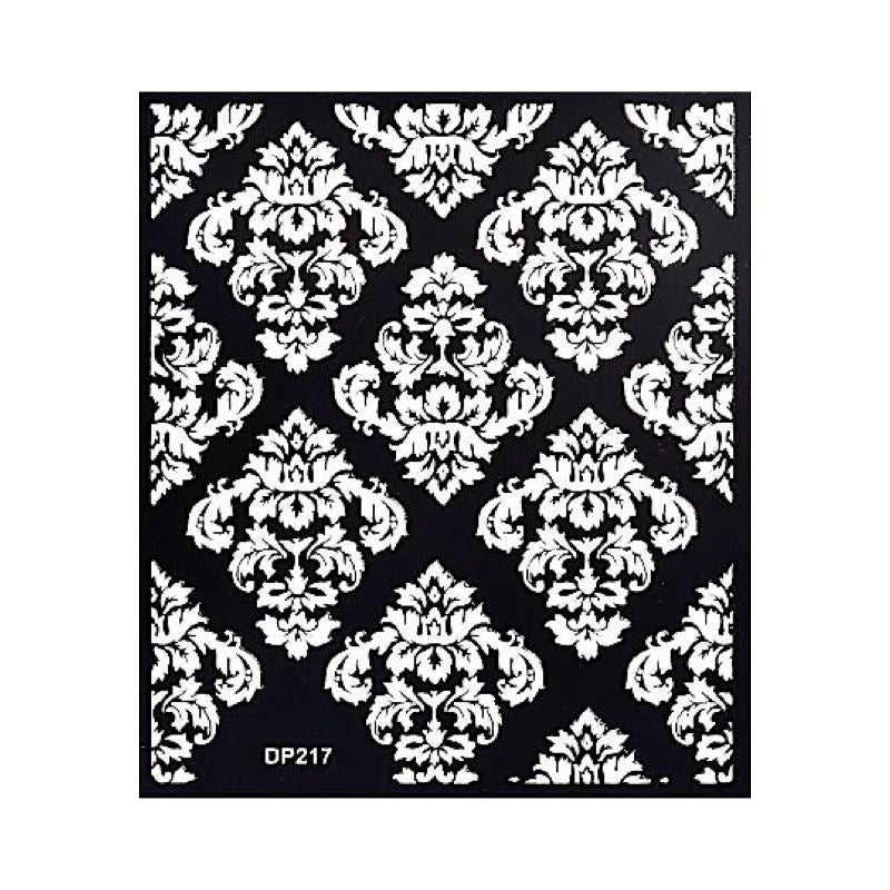 Elegant White Floral Lace Nail Art Stickers - DIY Manicure Decals for Women, Perfect for Weddings, Parties & Special Occasions
