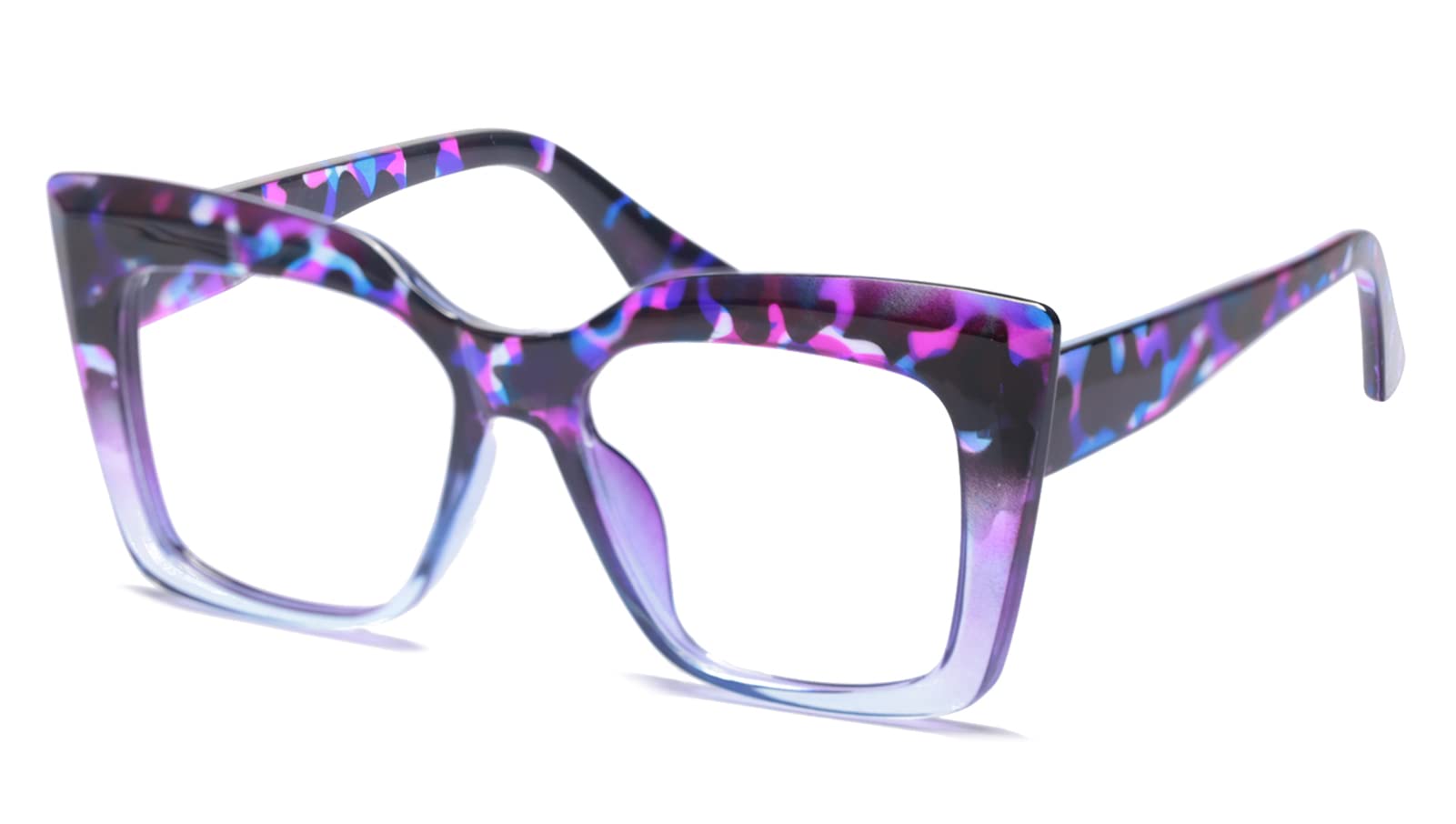 SOOLALA Women's Stylish Butterfly Frame Reading Glasses - Lightweight & Fashionable Eyewear for Reading, Working, and Daily Use