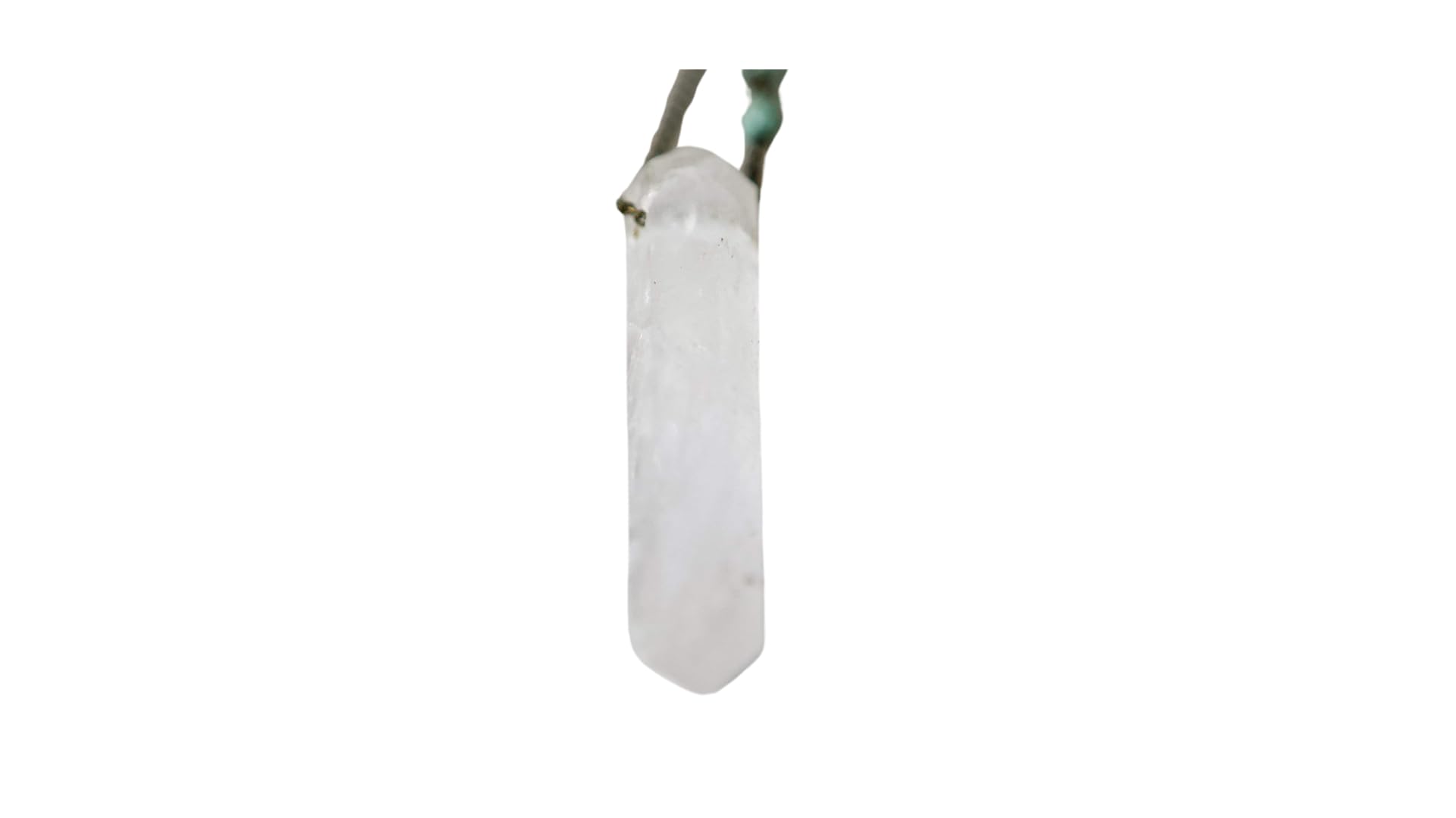 Crystal Quartz Pendant Necklace - 25