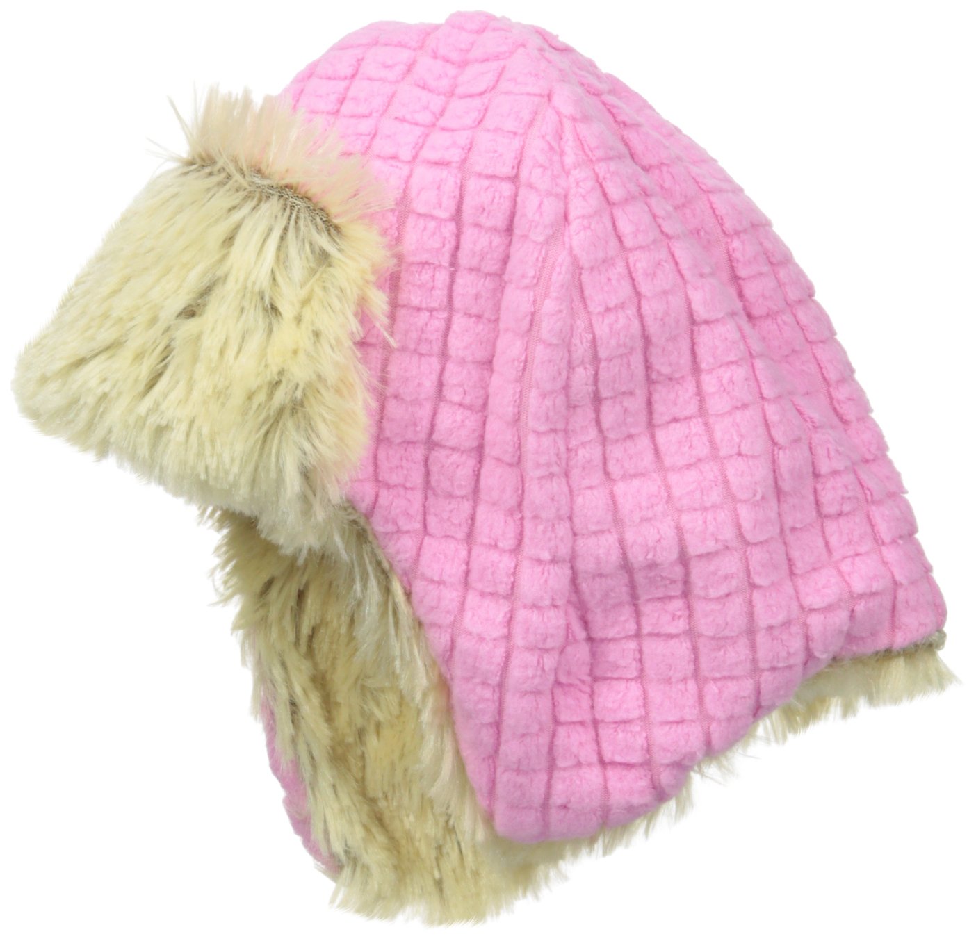 Zutano Unisex Baby Waffle Cozie Fleece Shaggy Cap - Soft Warm Winter Hat for Newborns & Toddlers - Perfect for Cold Weather, Outdoor Play & Photo Shoots