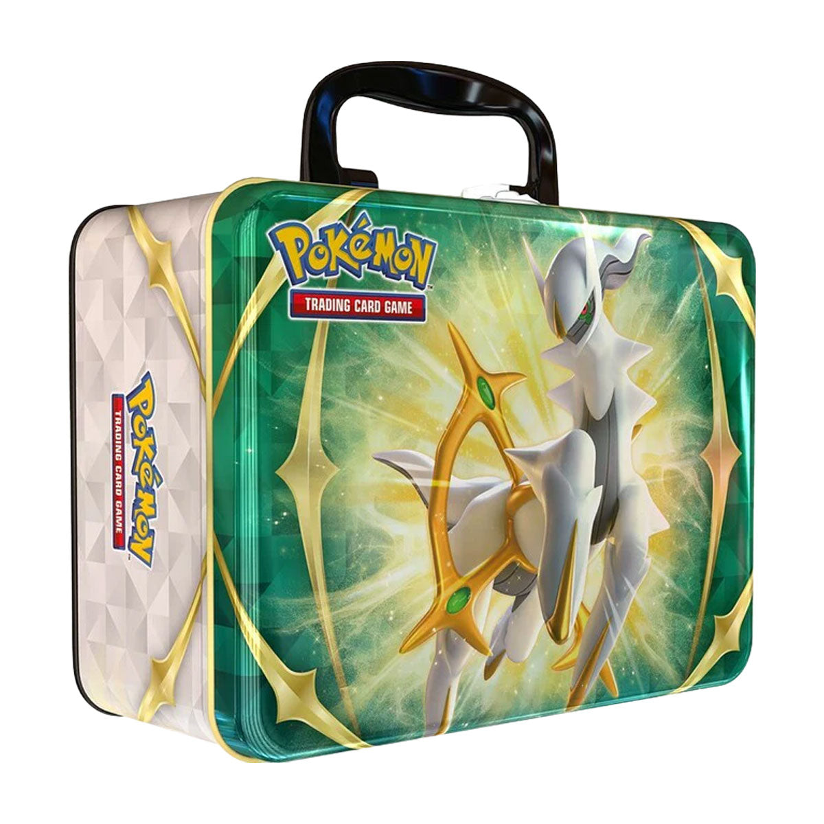 Pokemon Arceus Spring 2022 Collectors Chest Lunchbox Tin - Limited Edition Storage Case for Trading Cards, Collectibles & School Supplies