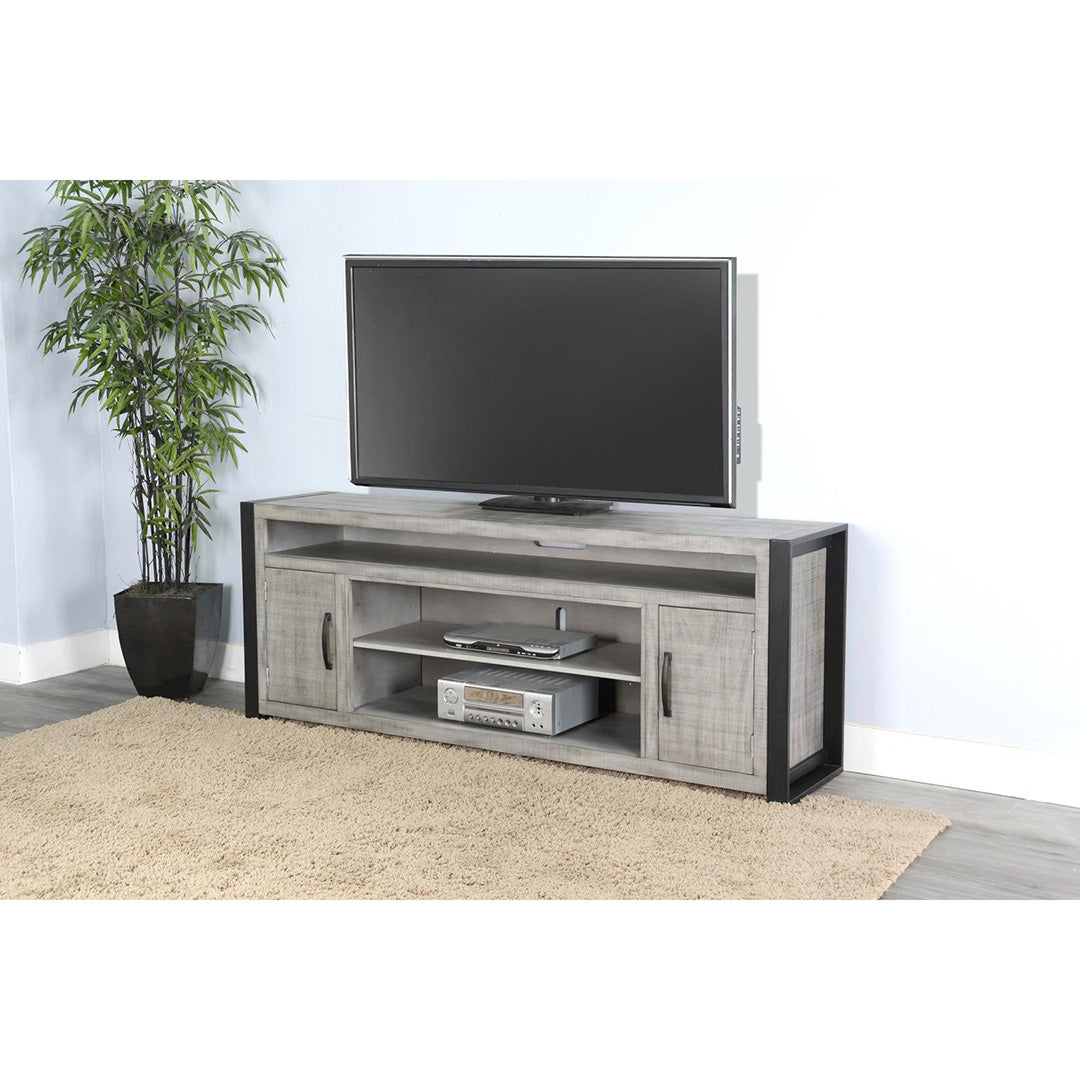 78 Inch TV Stand Media Console with Storage - Modern Entertainment Center for Living Room, Bedroom & Home Theater