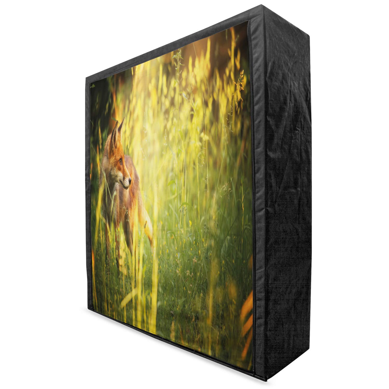 Ambesonne Fox Portable Fabric Wardrobe - 59