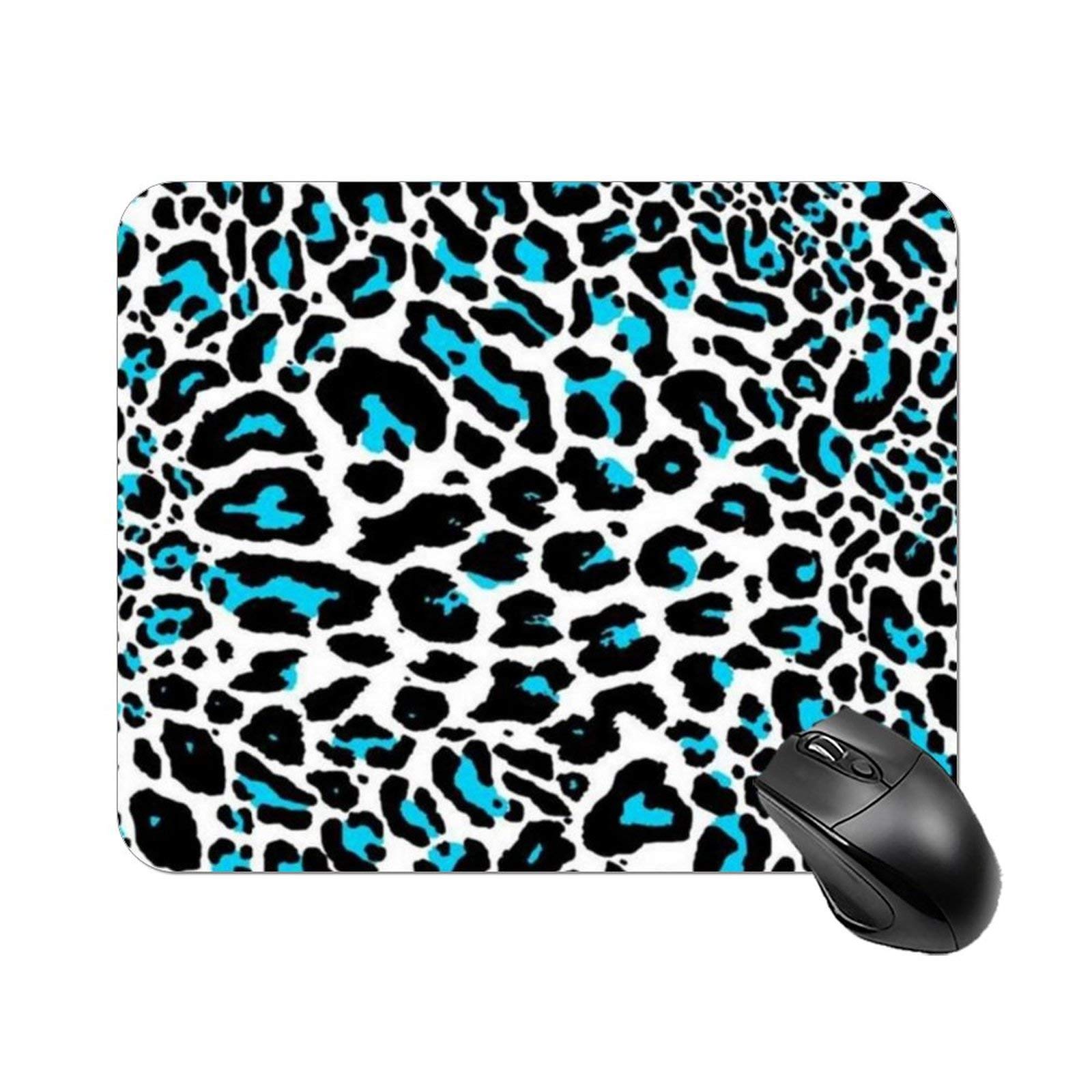 Durable Cheetah & Black Leopard Mouse Pad - Non-Slip Rubber Base for Computer, Laptop, Office & Gaming | Unisex Design for Men & Women | Perfect for Work, Home & Gaming Setups