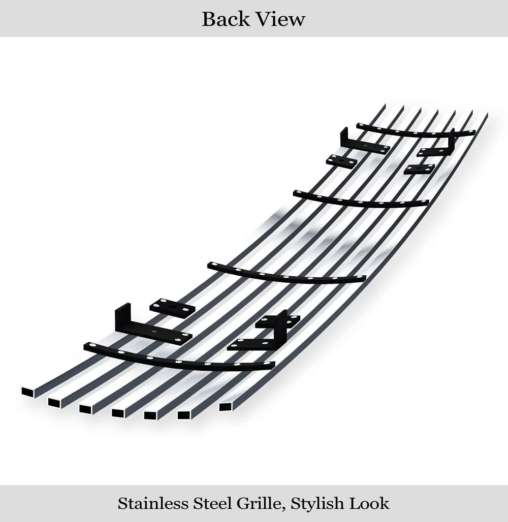 APS Compatible with Toyota Pickup 1992-1995 4WD Chrome Billet Front Grill Grille Insert T65143A - Replacement for Damaged or Rusty Grilles, Off-Road & Custom Truck Upgrade