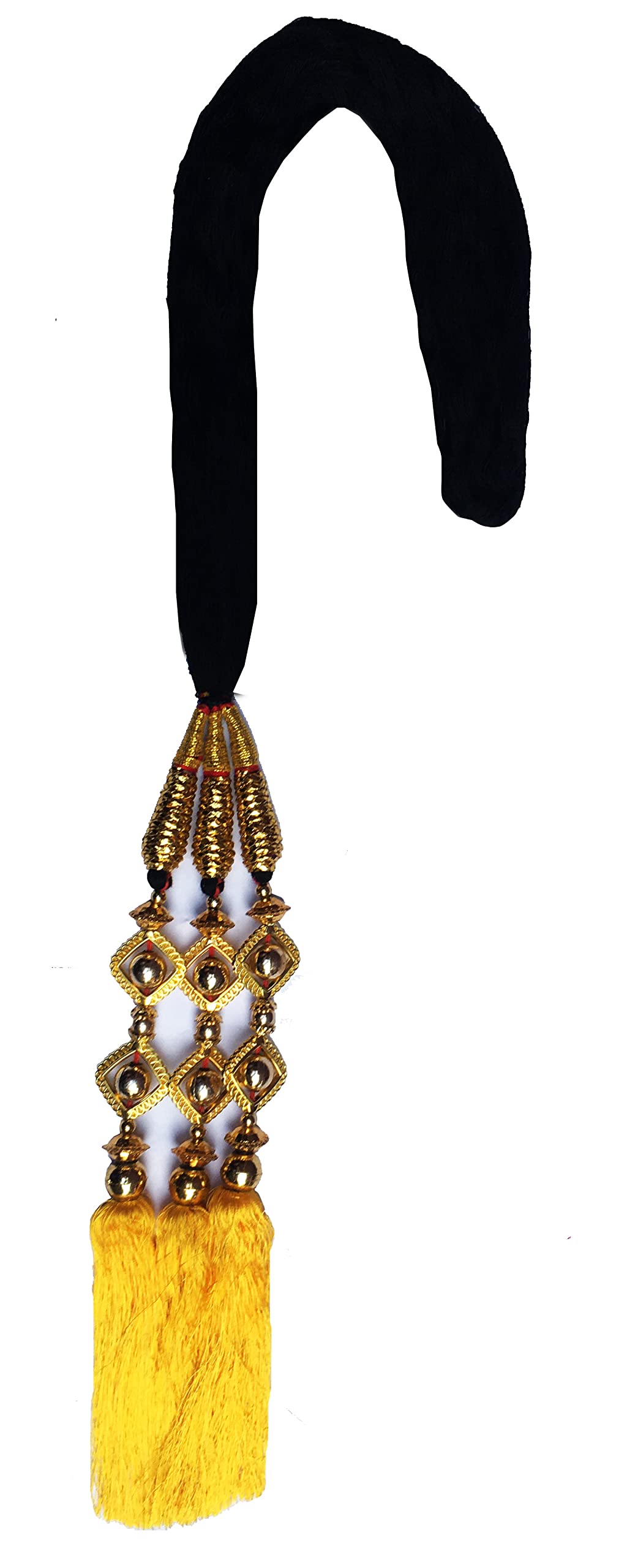 HARSHITANJAL Parandi Hair Extensions - Braid Hair Accessories for Women, 30