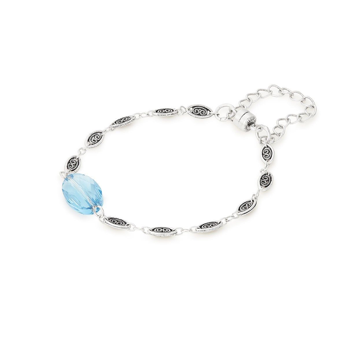 Crystal Pond Magnetic Therapy Bracelet for Pain Relief & Wellness - Stylish Healing Jewelry for Men & Women - Perfect for Daily Wear, Workouts & Stress Relief