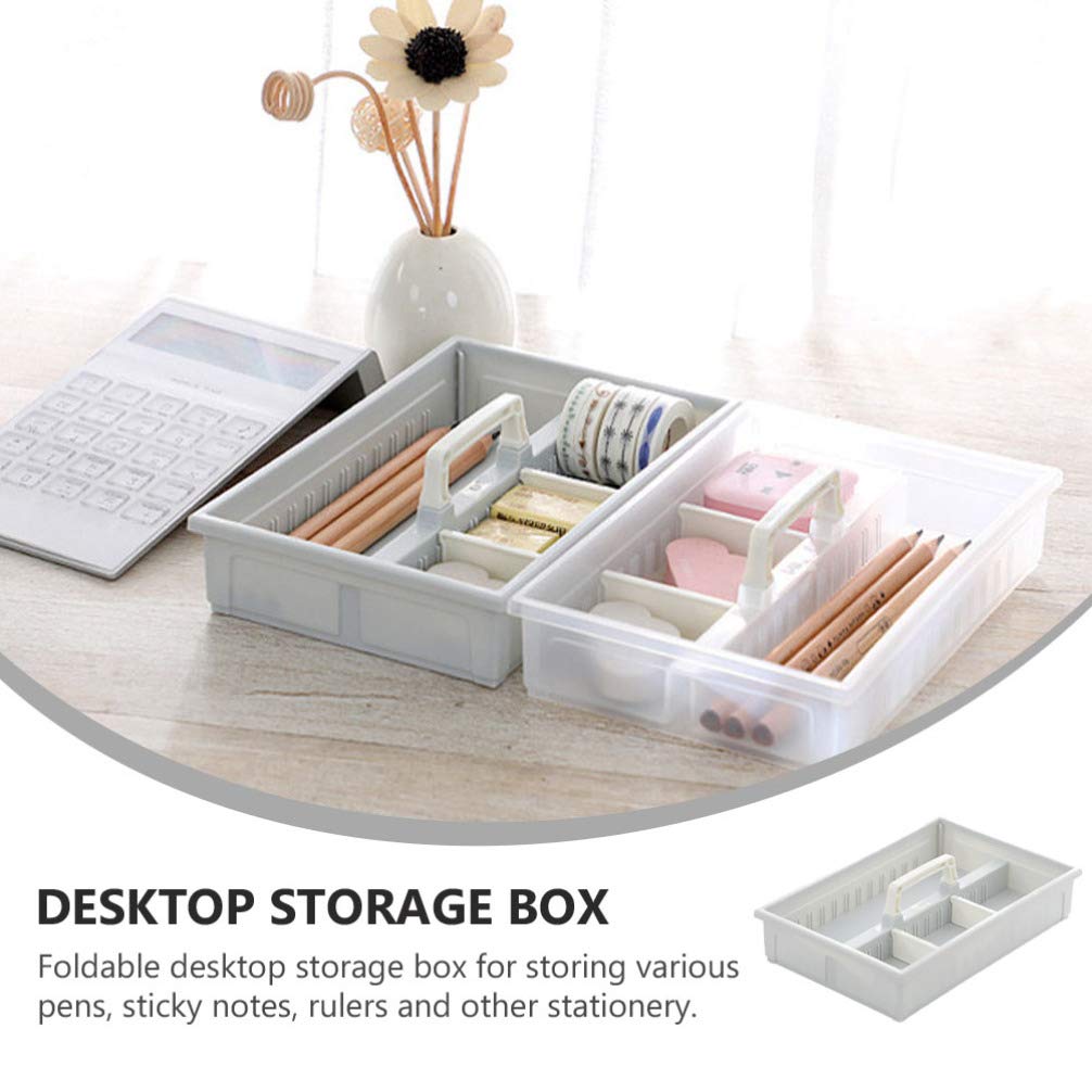 DOITOOL Storage Box for Office Desk & Cosmetics - Organizer Case